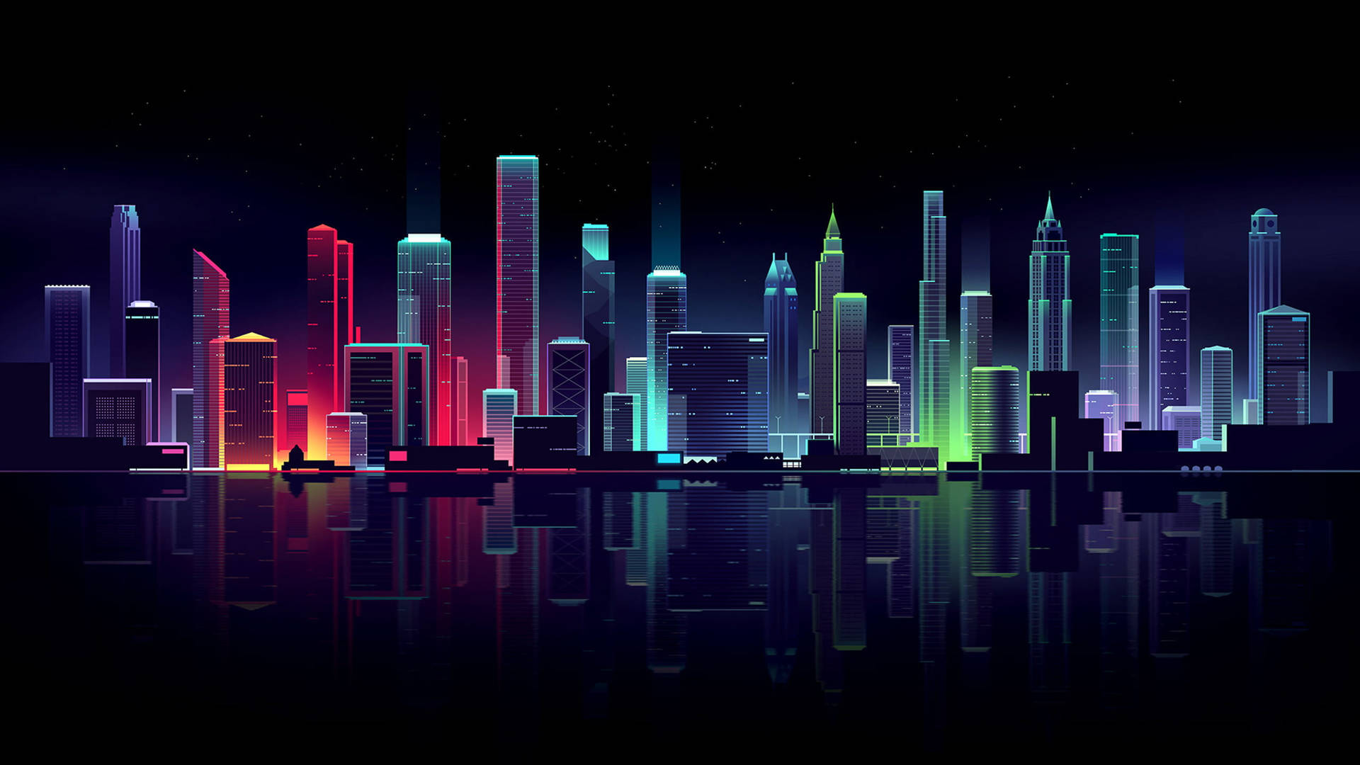 Neon City Wallpapers