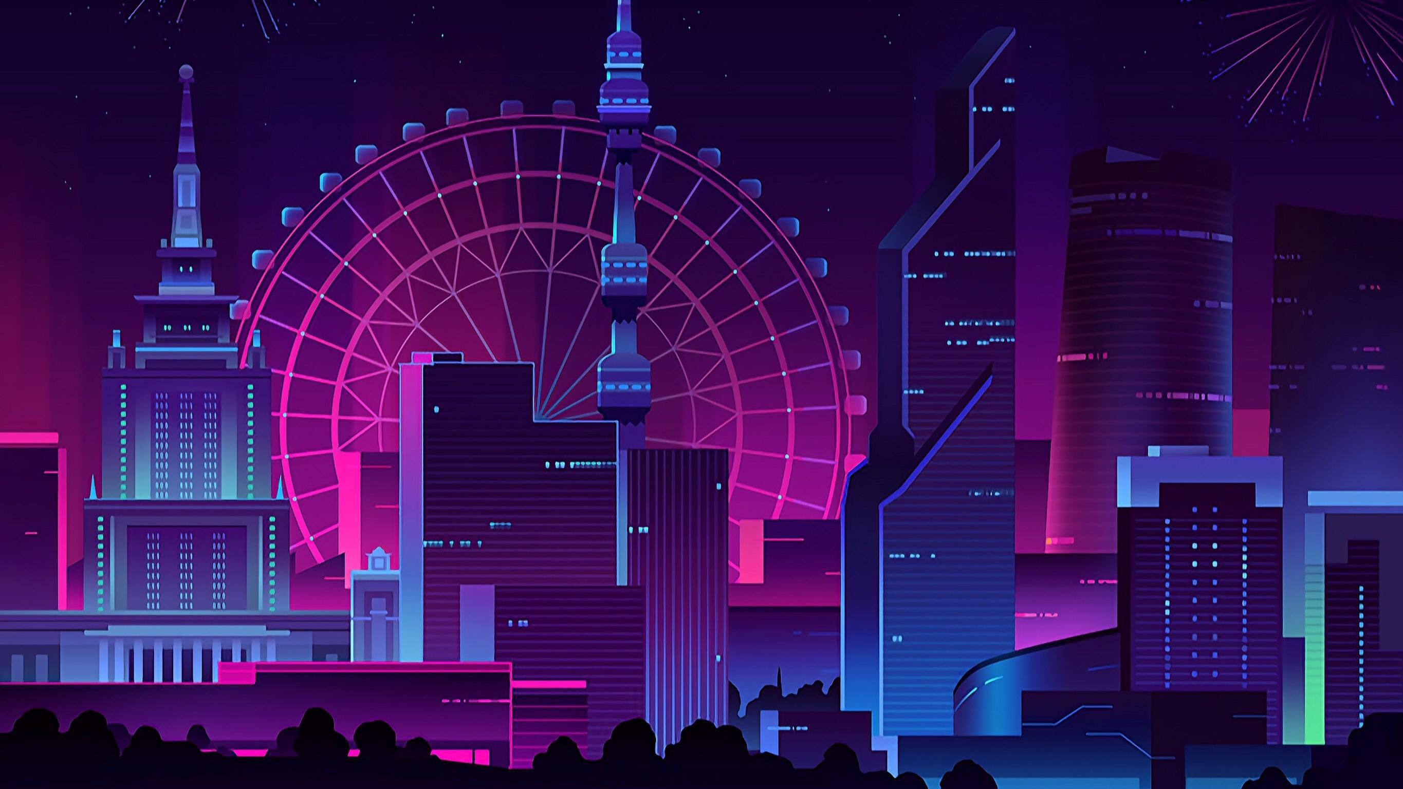 Neon City Wallpapers