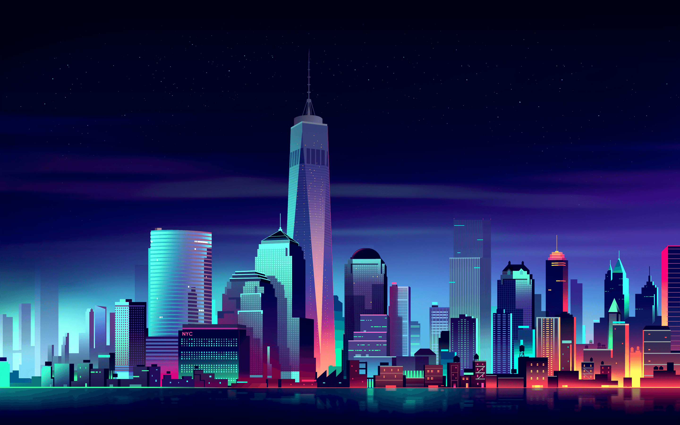 Neon City Wallpapers