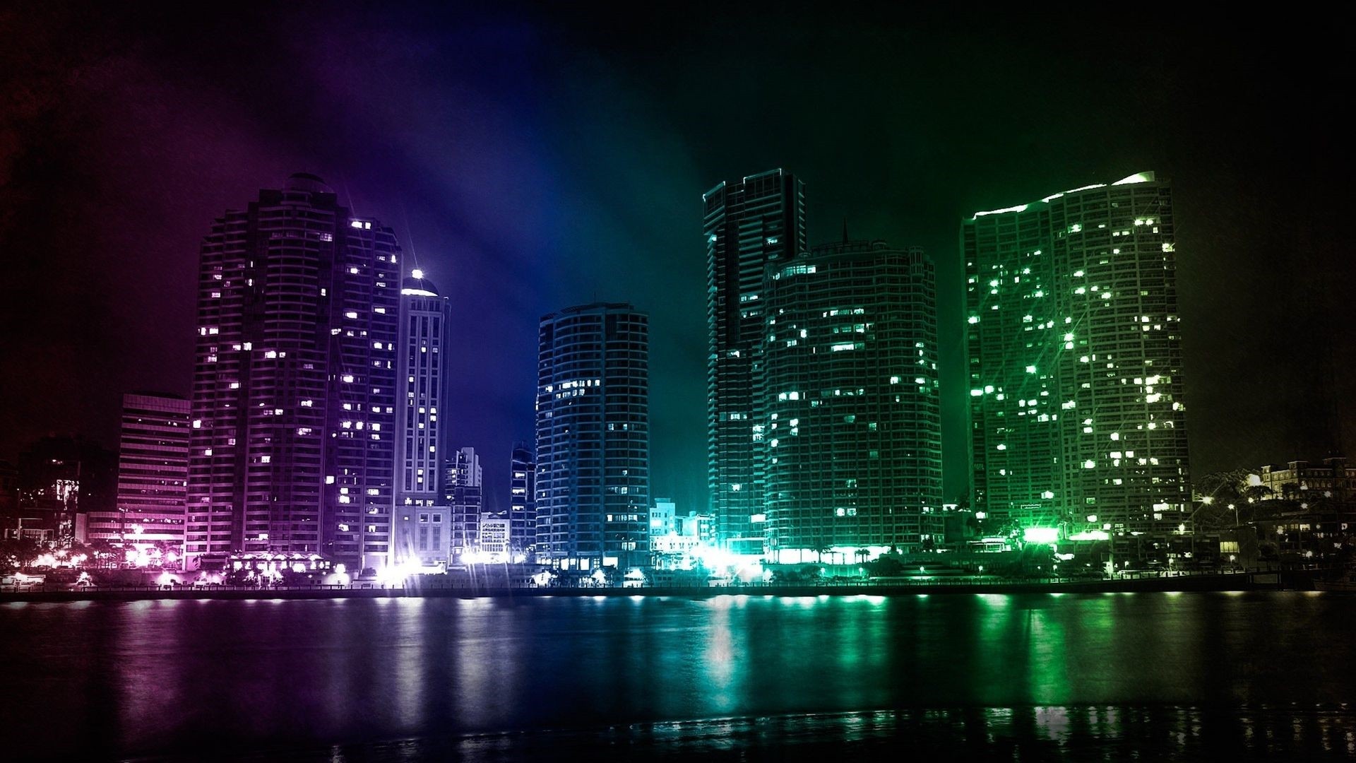 Neon City Wallpapers