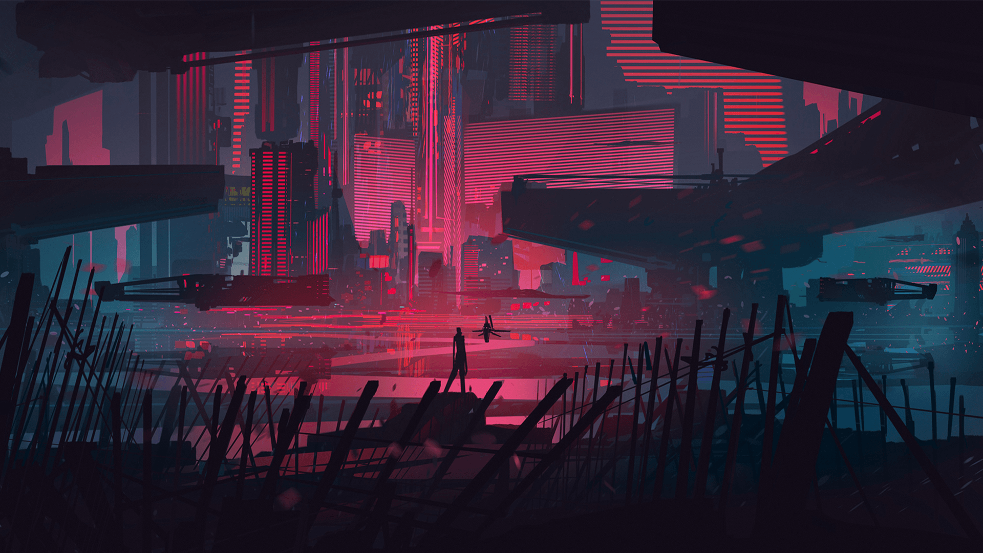 Neon City Wallpapers