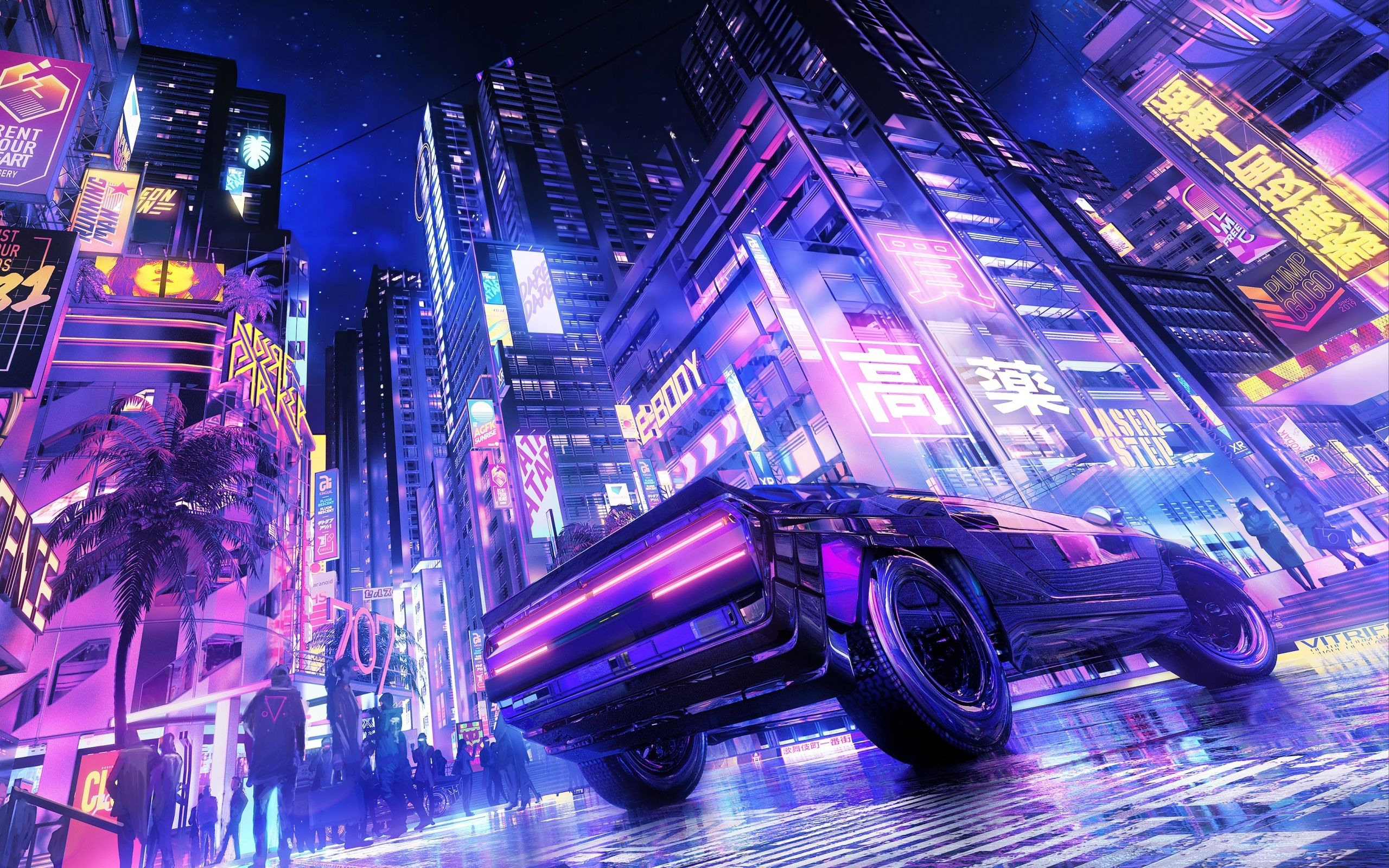 Neon City Wallpapers