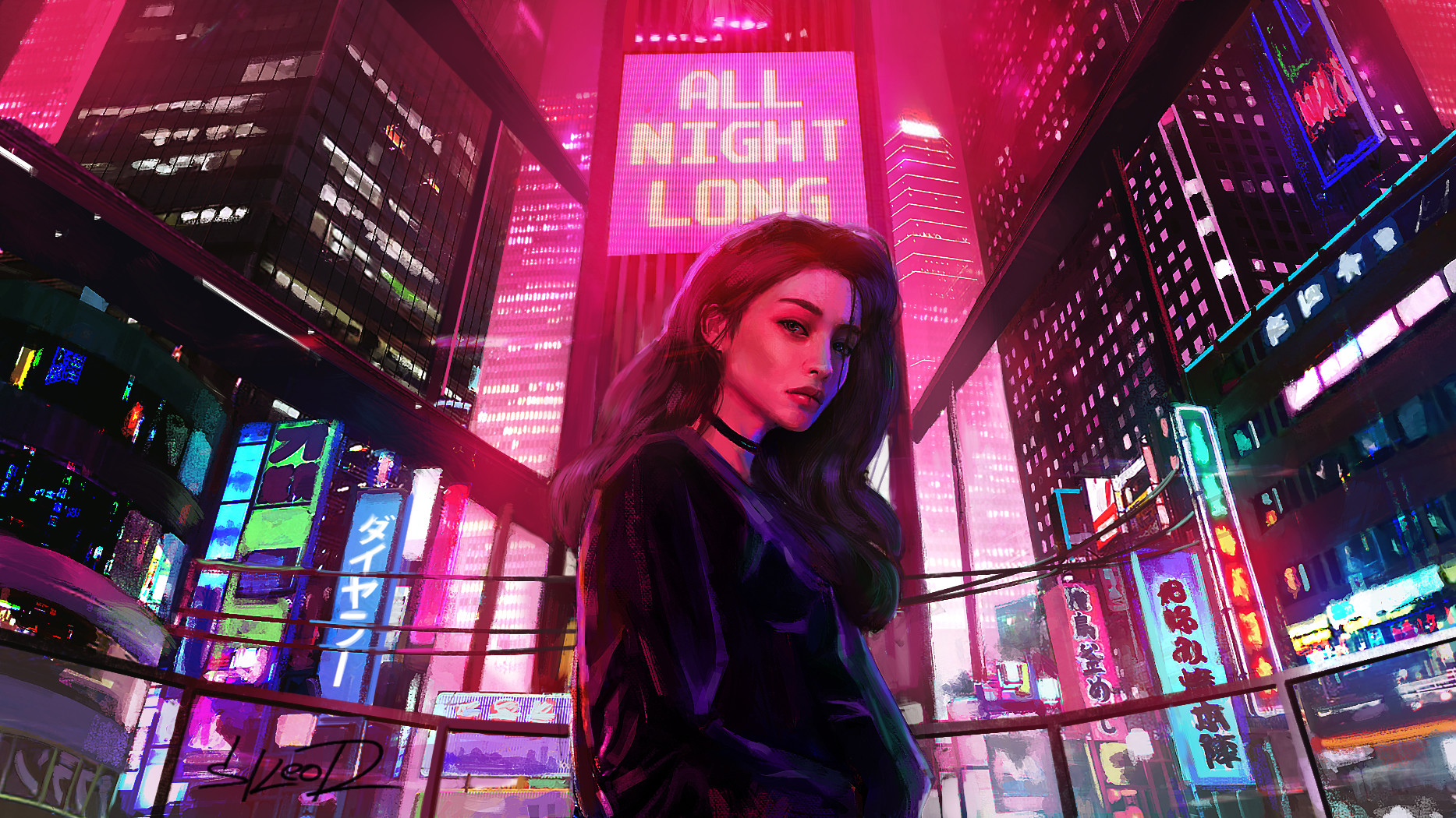 Neon City Wallpapers