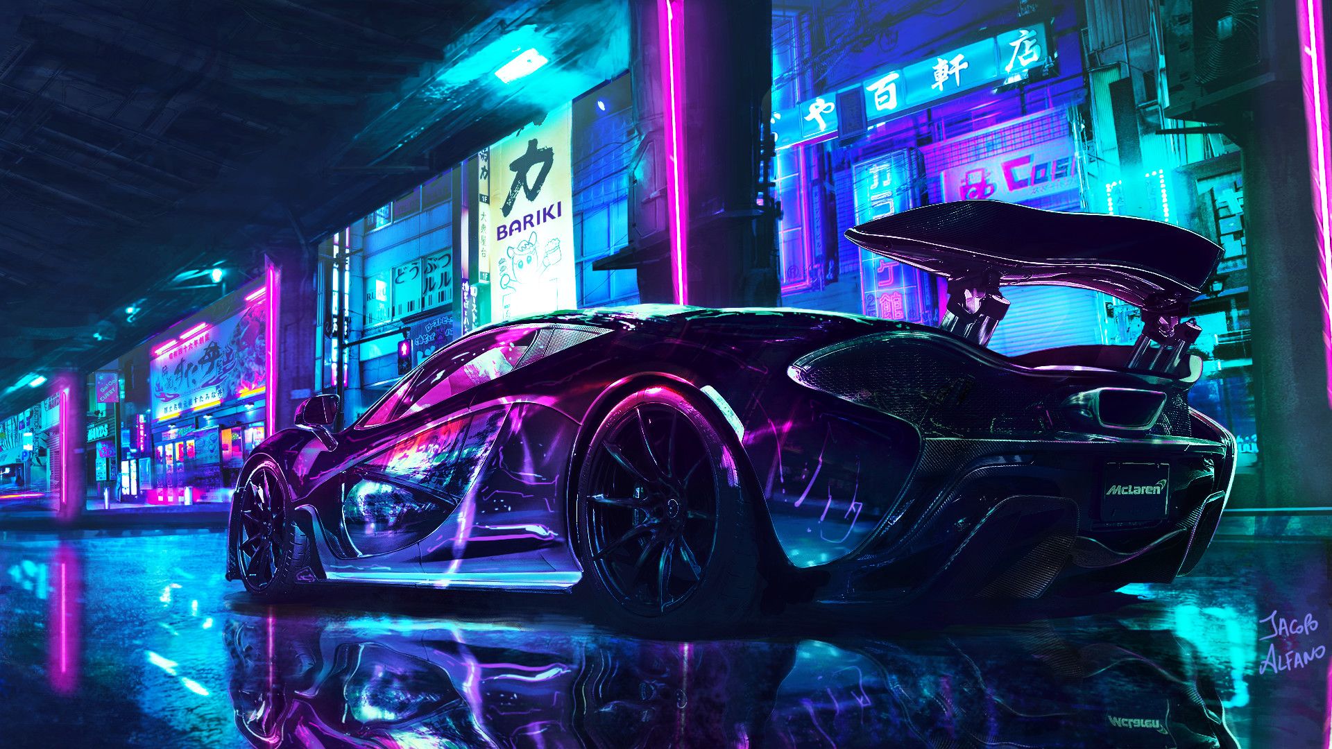 Neon Cool Cars Wallpapers