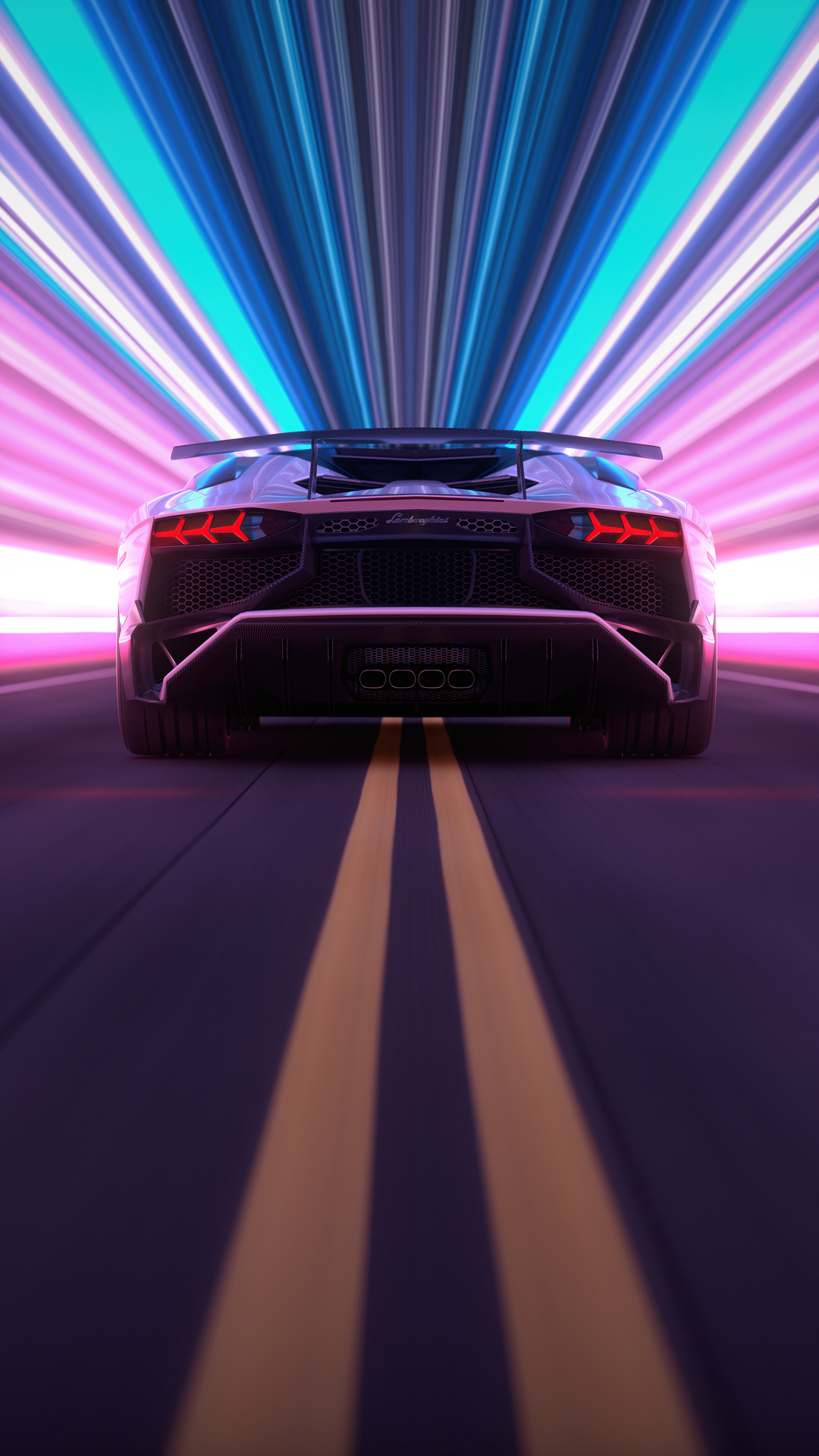 Neon Cool Pink Lamborghini Wallpapers