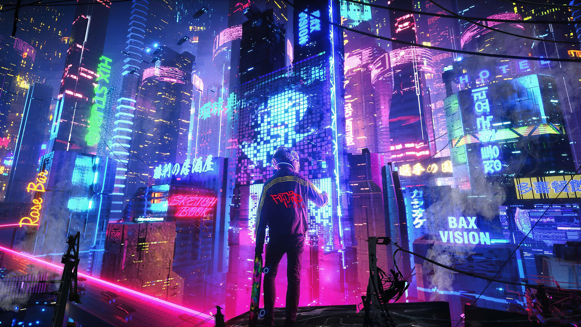 Neon Cyberpunk 2077 HD Wallpapers