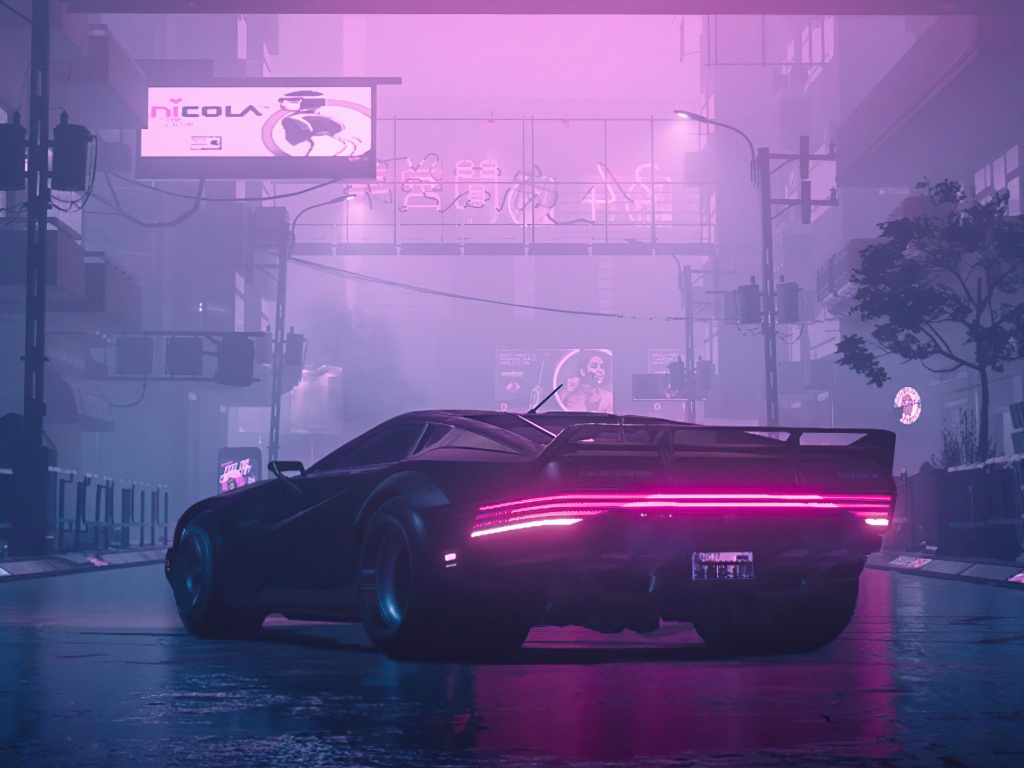 Neon Cyberpunk 2077 HD Wallpapers