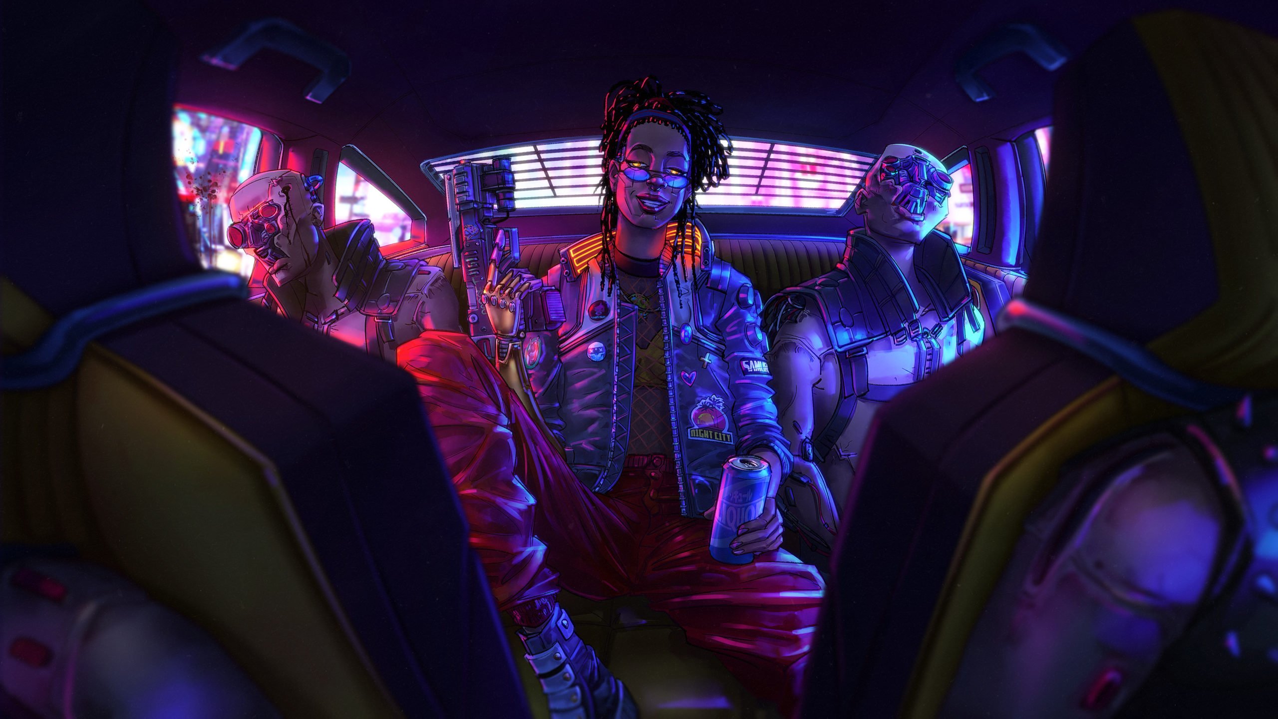 Neon Cyberpunk 2077 HD Wallpapers