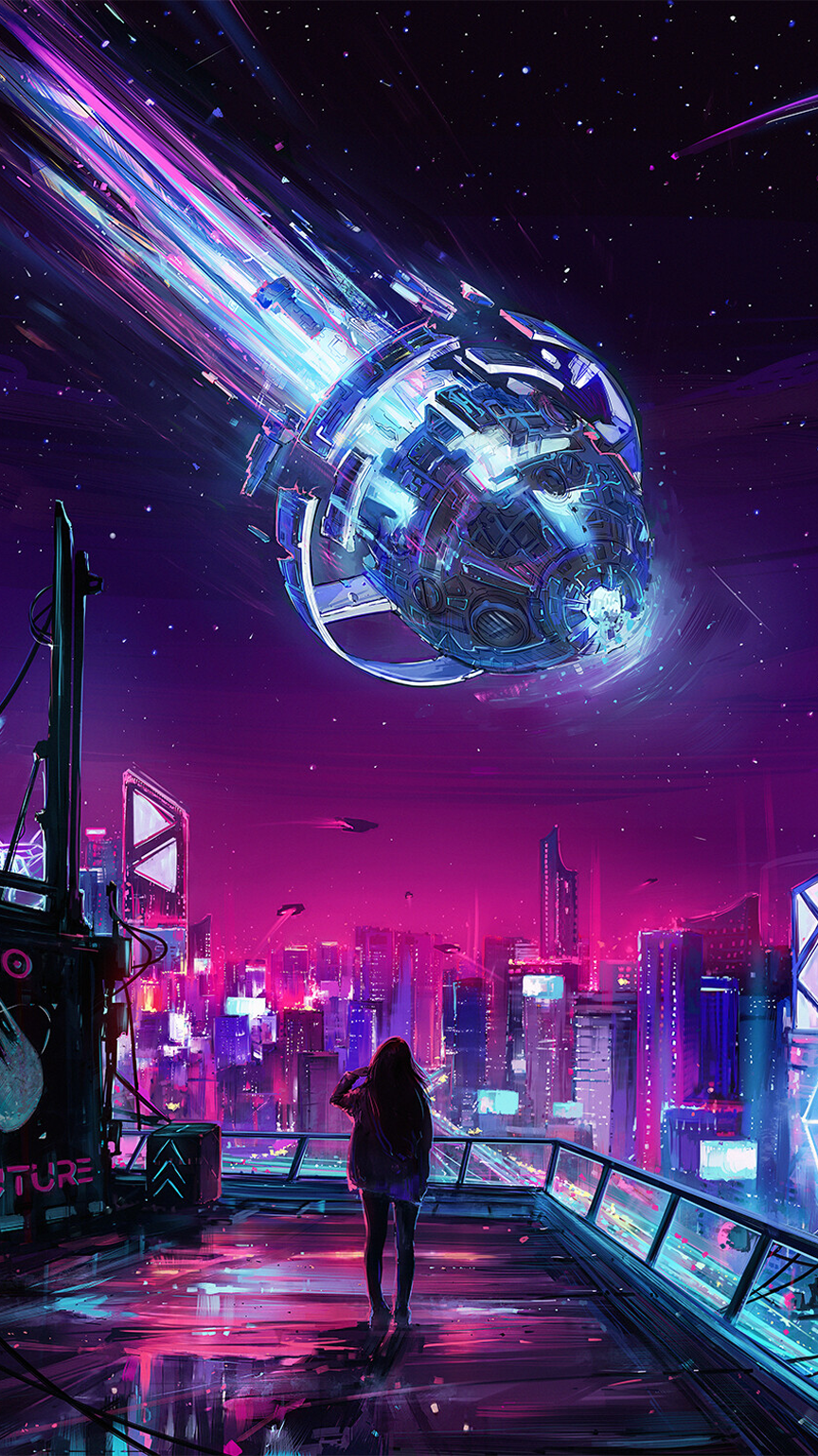 Neon Cyberpunk Wallpapers