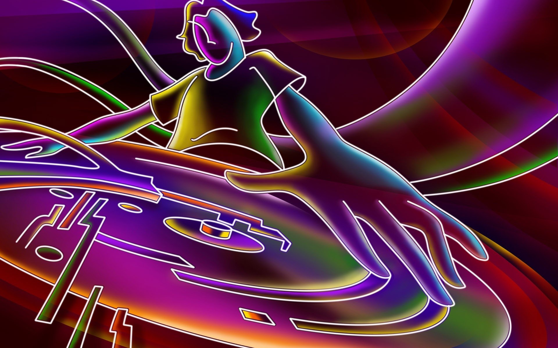 Neon Dj Wallpapers