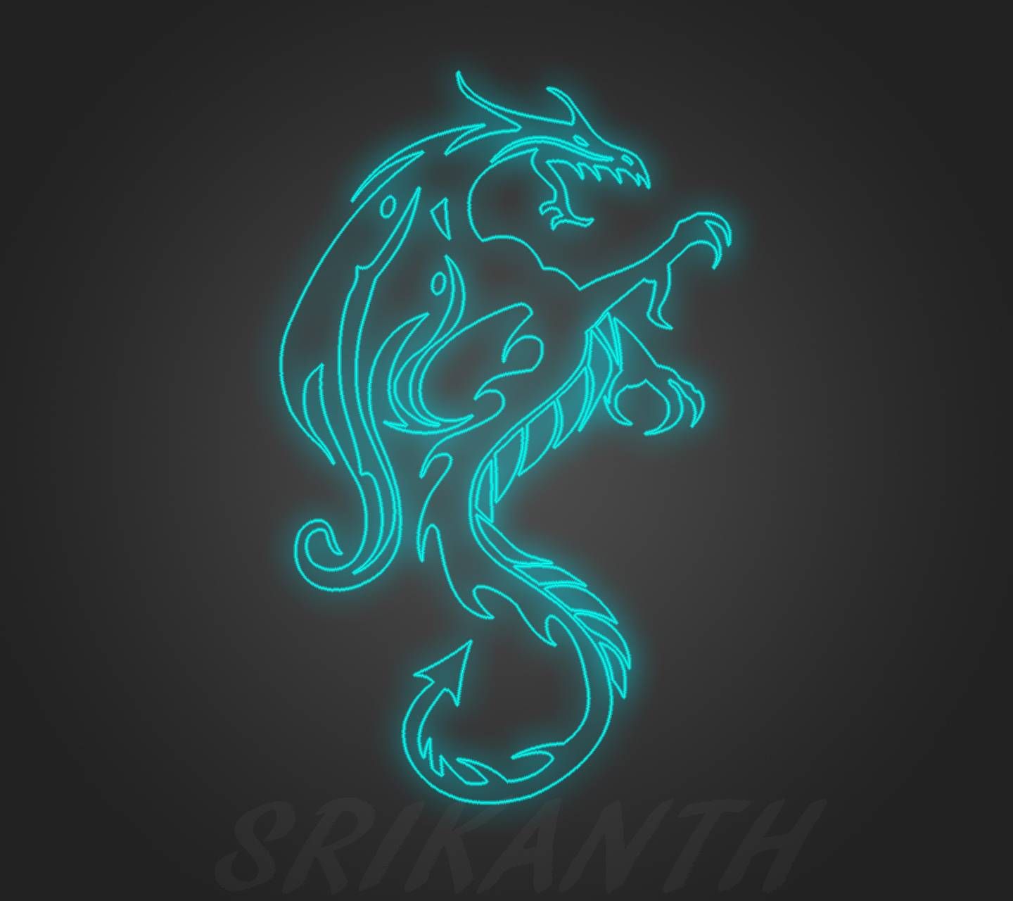 Neon Dragon Wallpapers