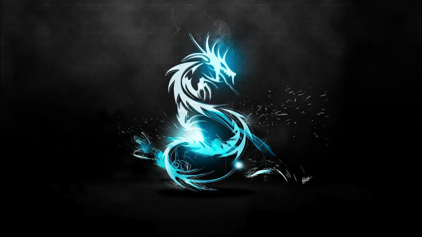 Neon Dragons Wallpapers