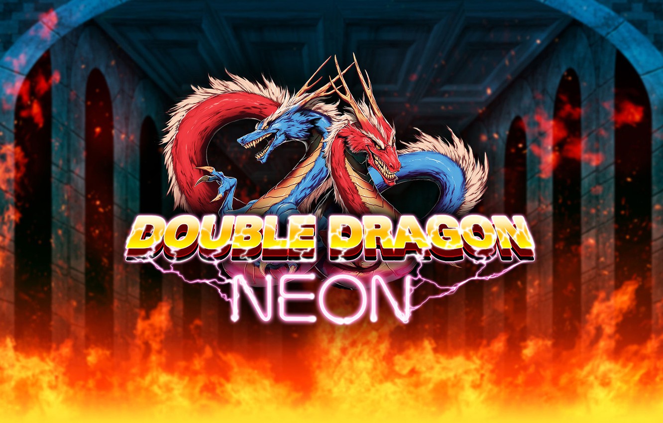 Neon Dragons Wallpapers