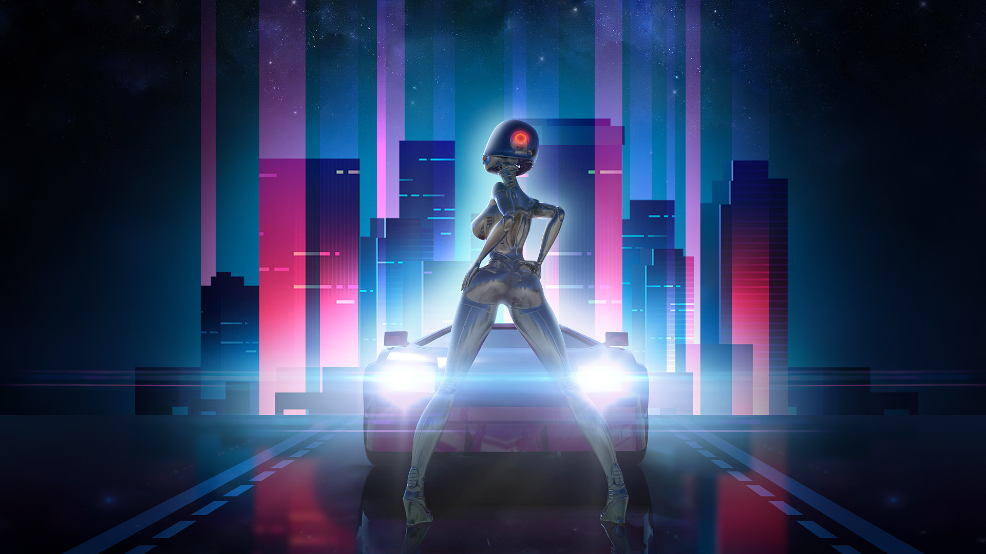 Neon Drive Wallpapers