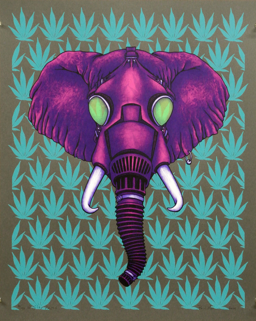 Neon Elephant Wallpapers