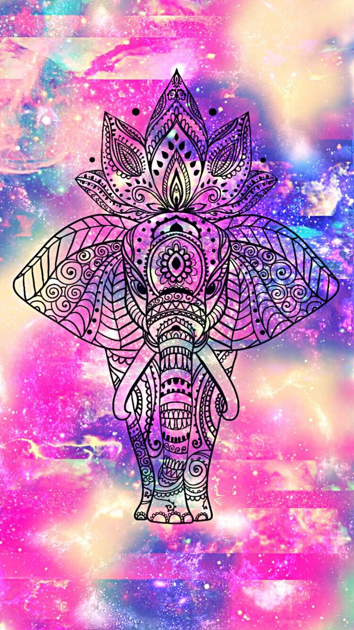 Neon Elephant Wallpapers