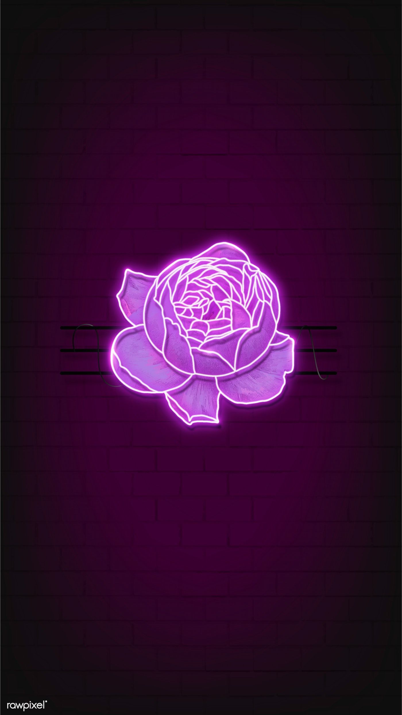 Neon Flowers Wallpapers