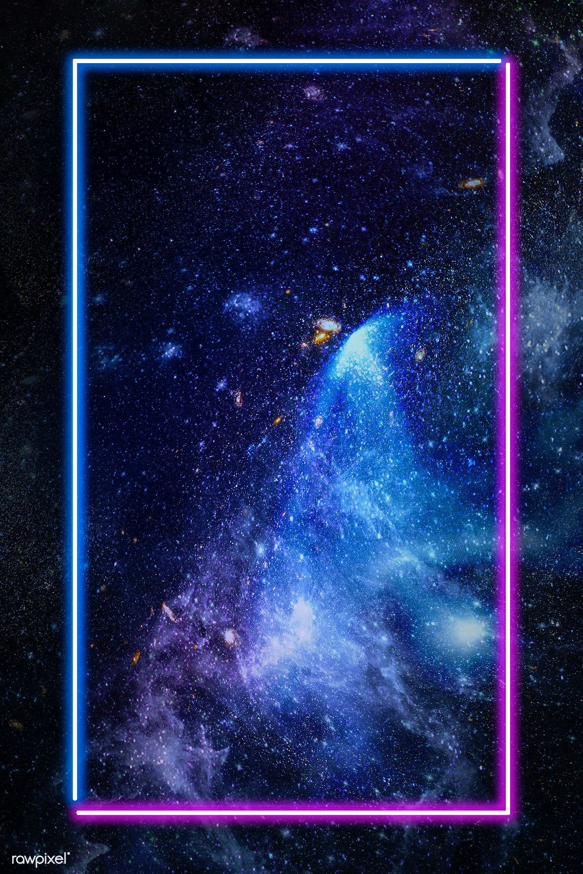 Neon Galaxy Wallpapers