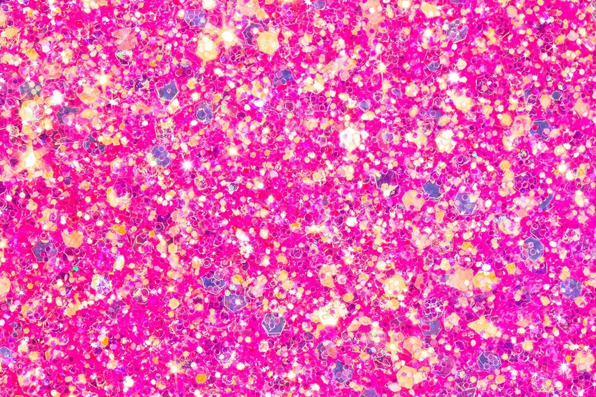 Neon Glitter Background