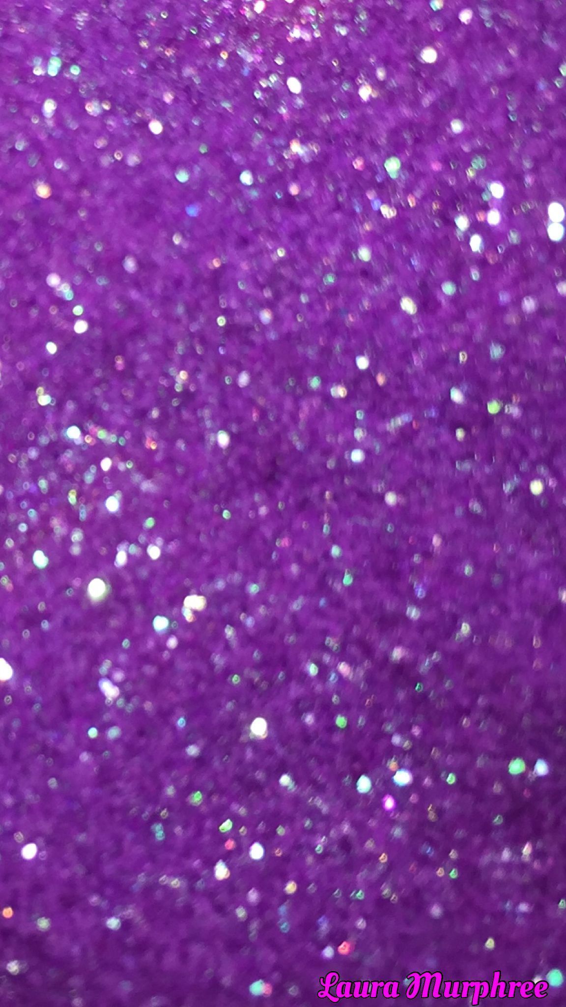 Neon Glitter Background