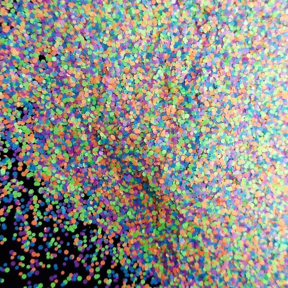 Neon Glitter Background