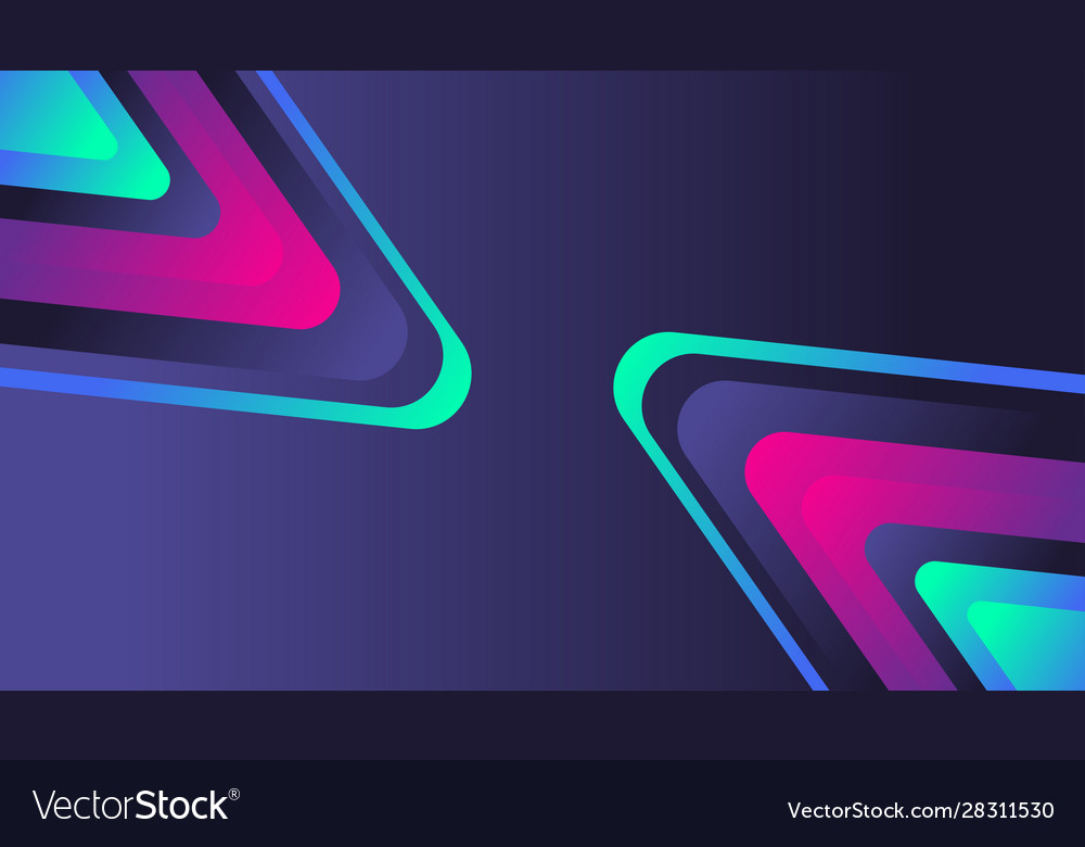 Neon Gradient Glowing Shapes Wallpapers