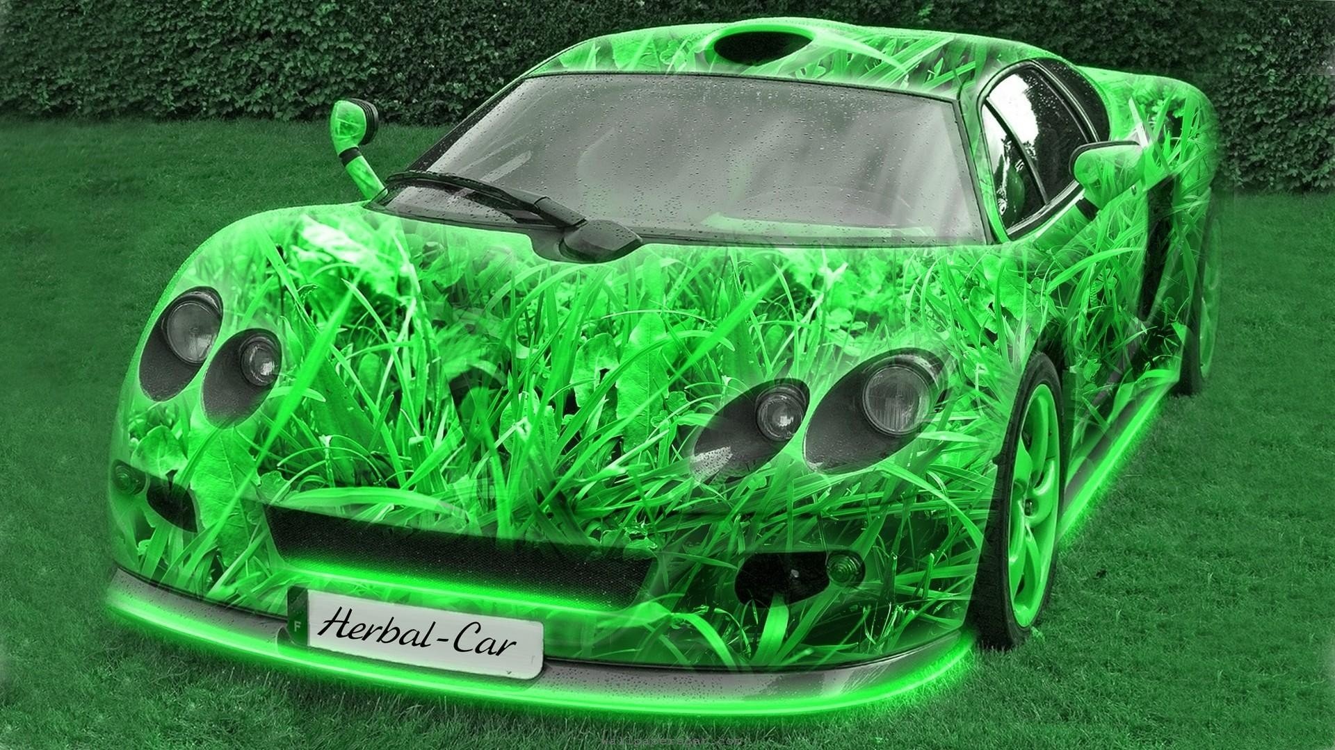 Neon Green Car Wallpapers