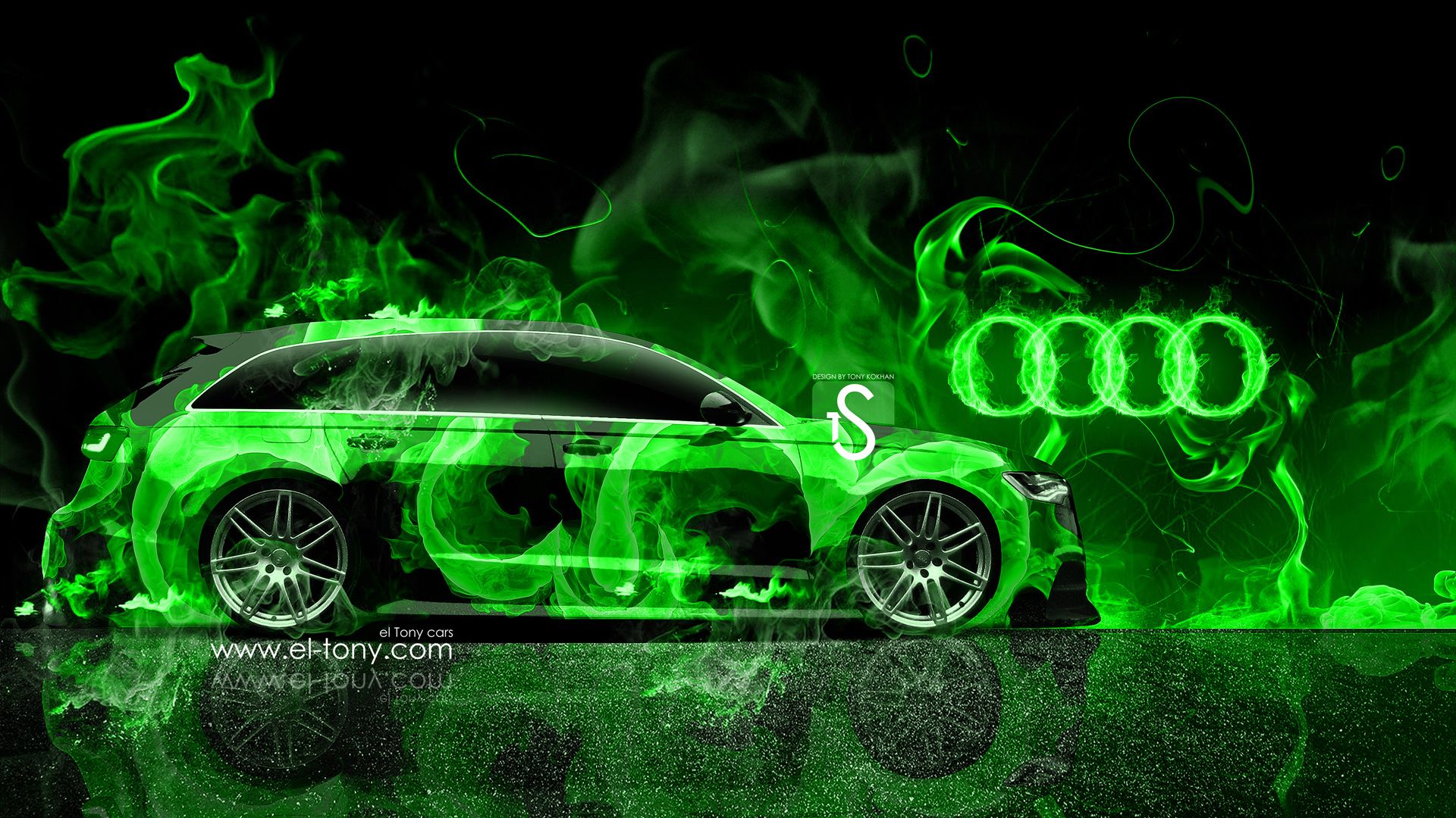 Neon Green Cool Car Wallpapers