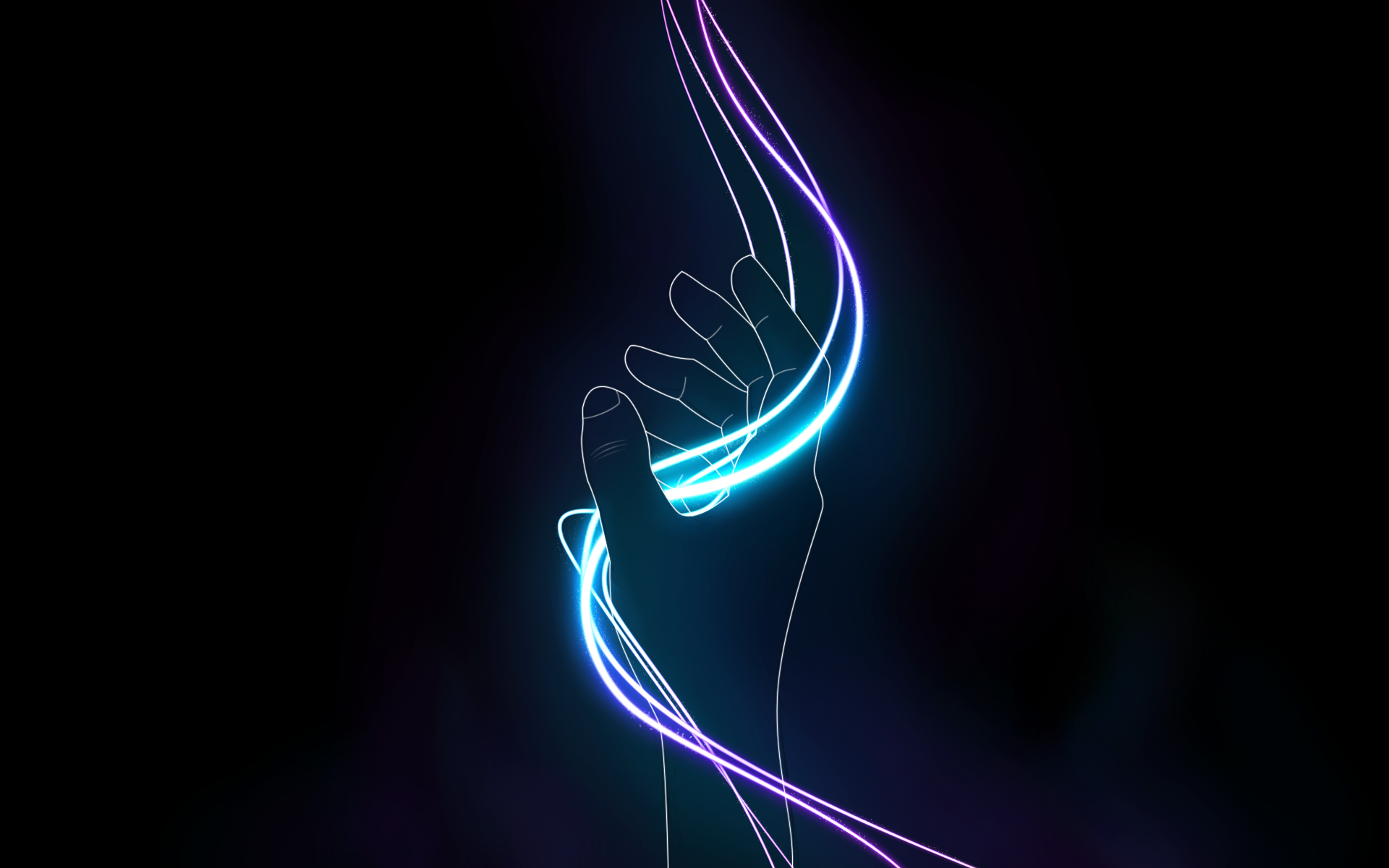 Neon Hand Wallpapers