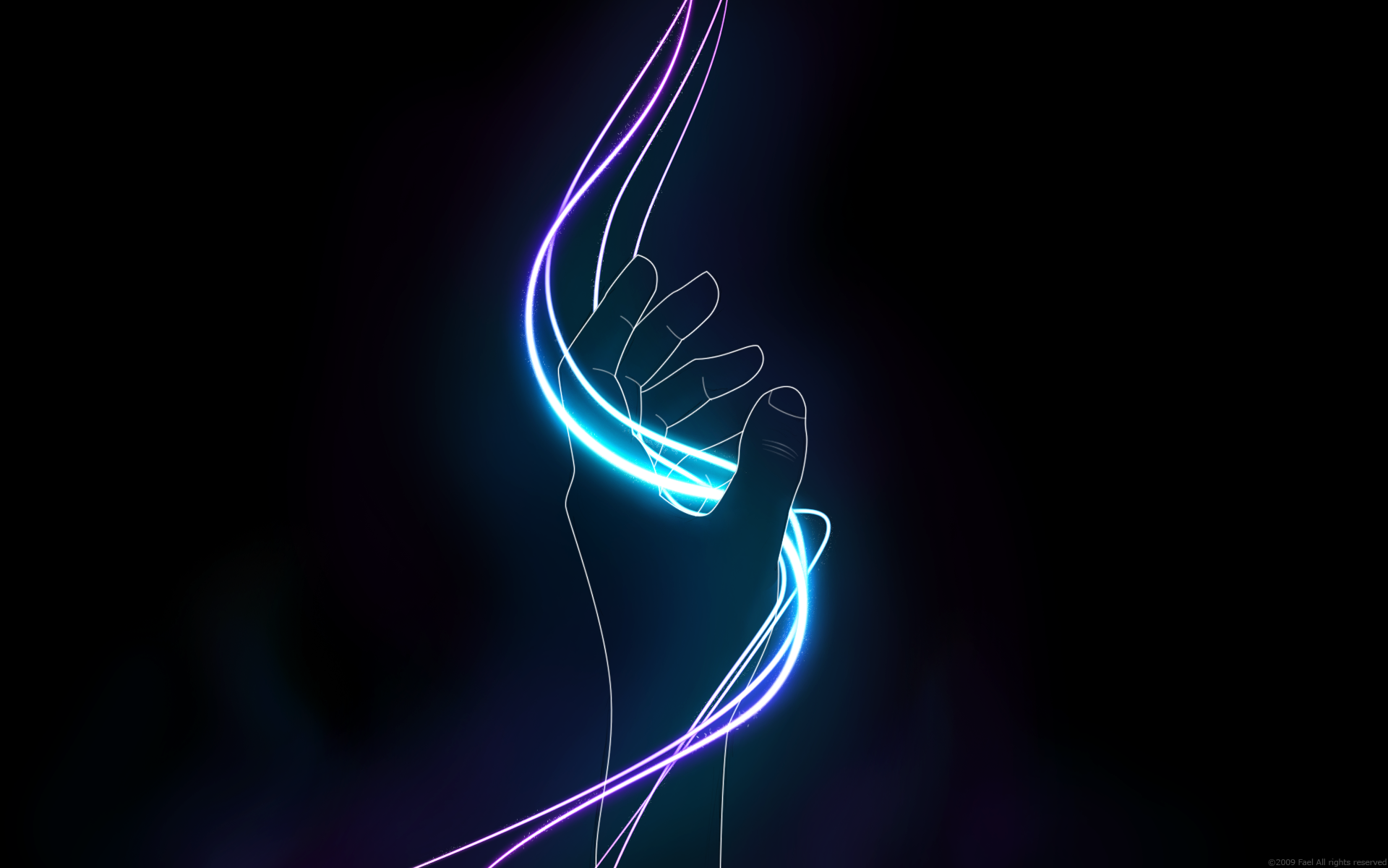 Neon Hand Wallpapers