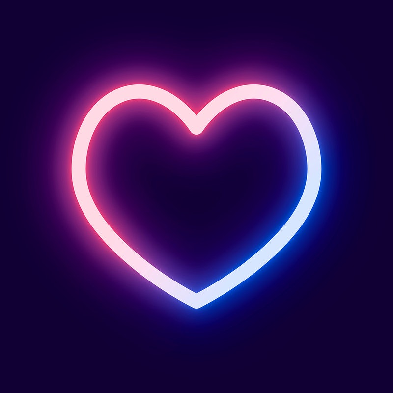 Neon Heart Wallpapers