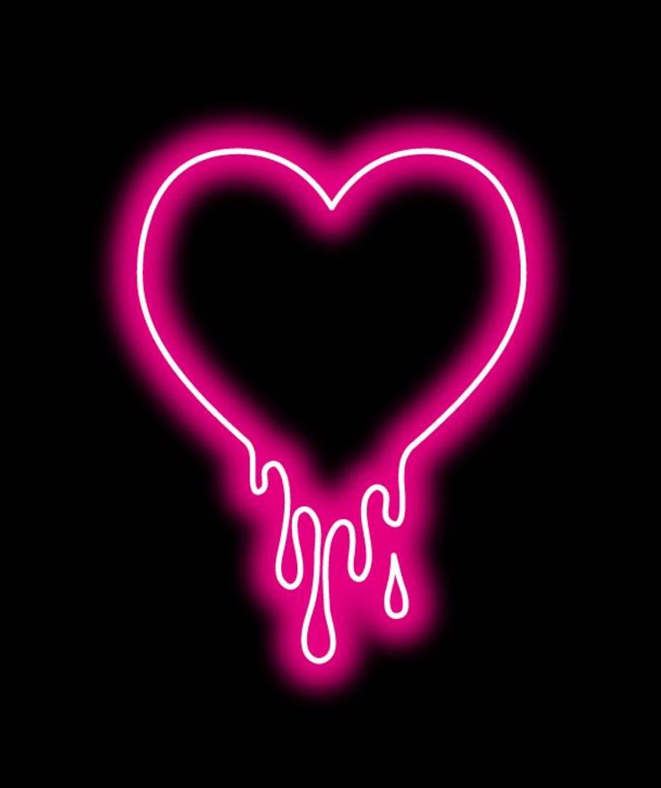 Neon Heart Wallpapers