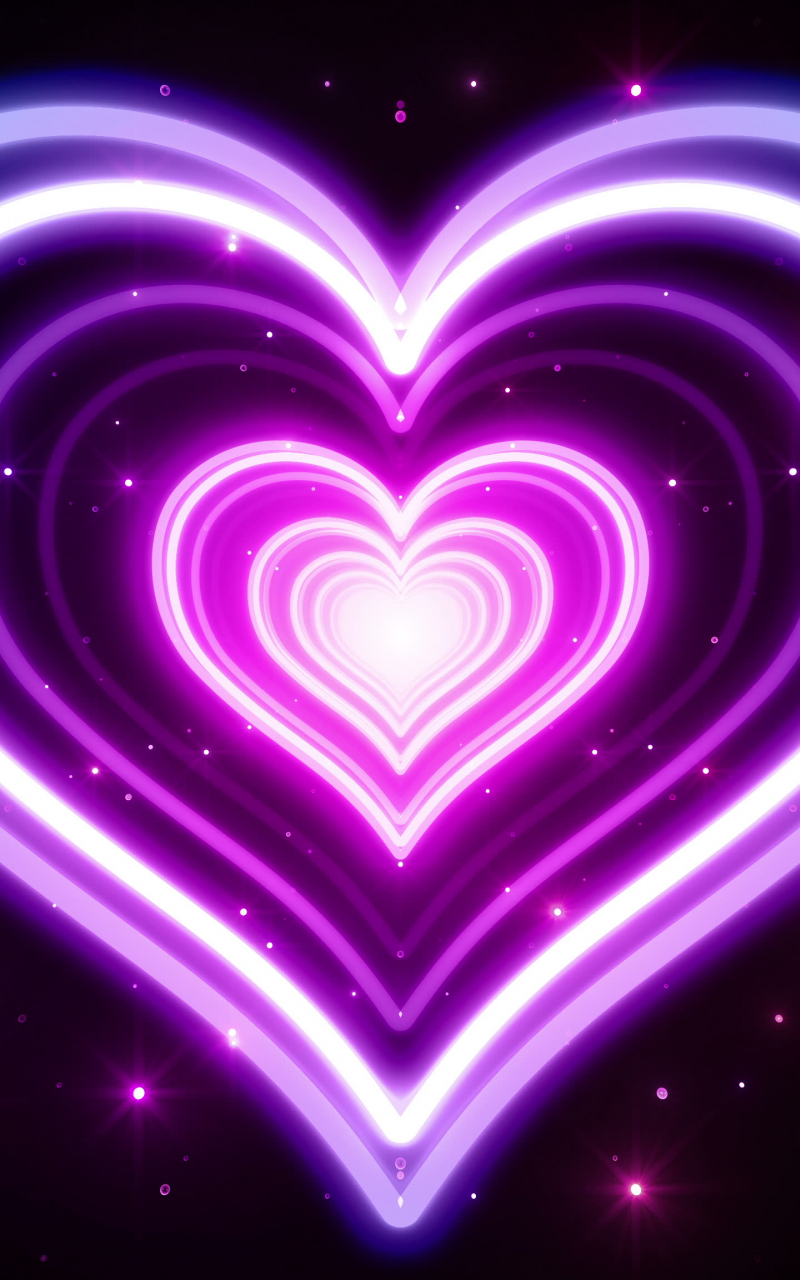 Neon Heart Wallpapers