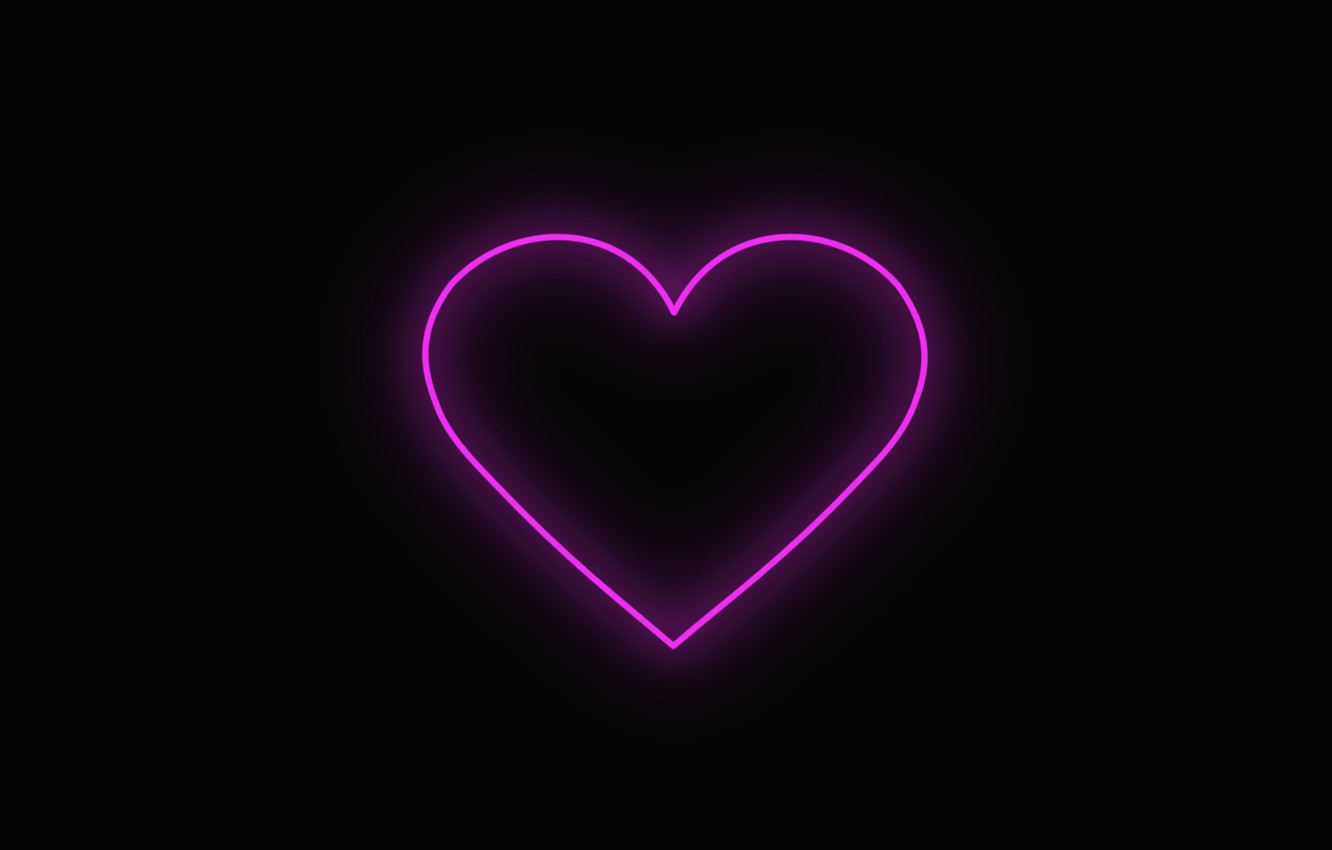 Neon Heart Wallpapers