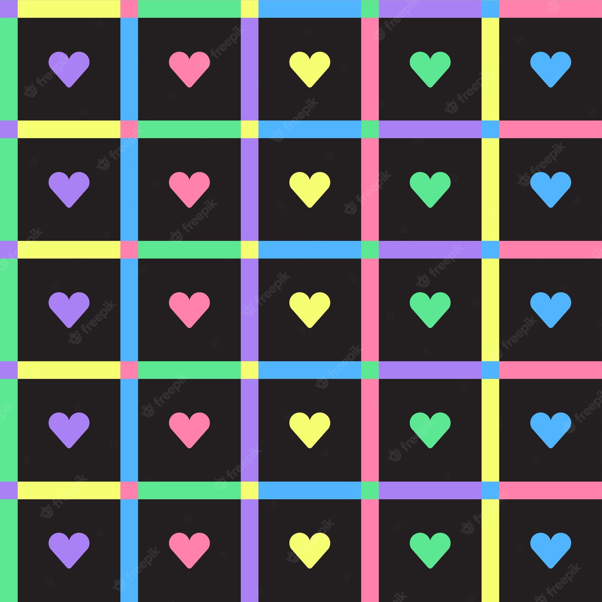 Neon Heart Wallpapers