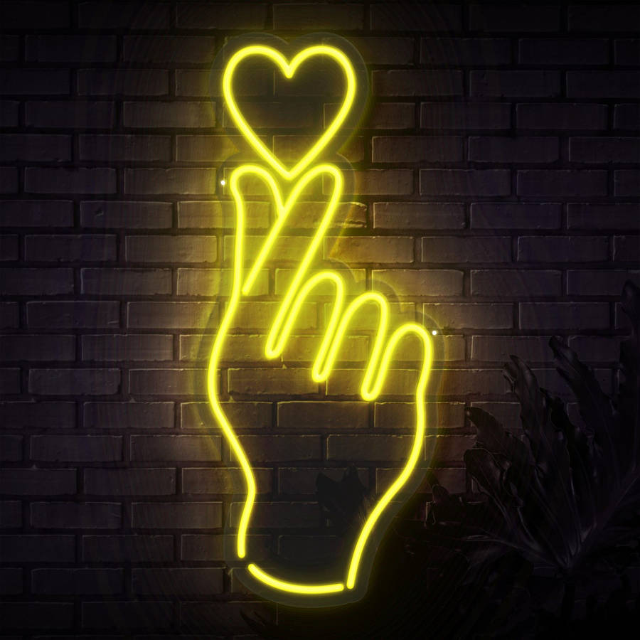 Neon Heart Wallpapers