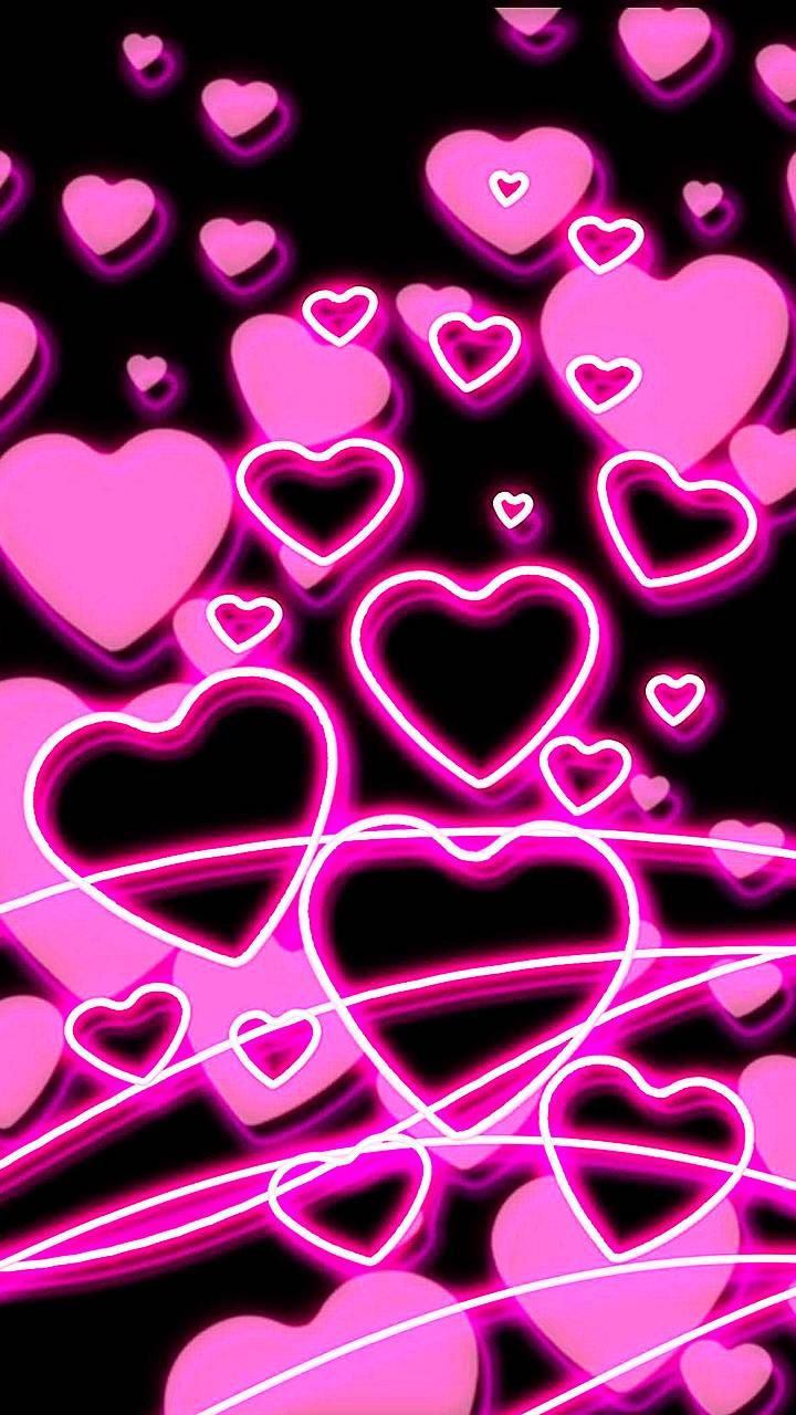 Neon Heart Wallpapers