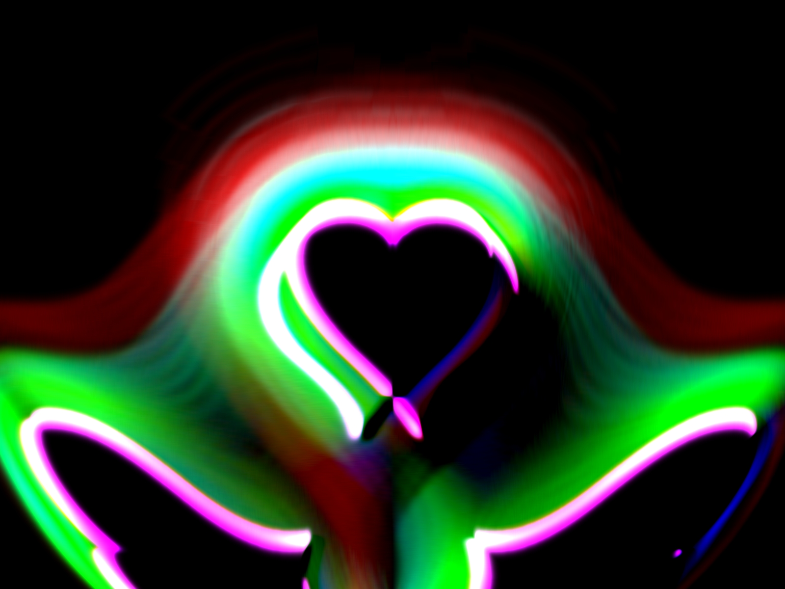 Neon Hearts Wallpapers