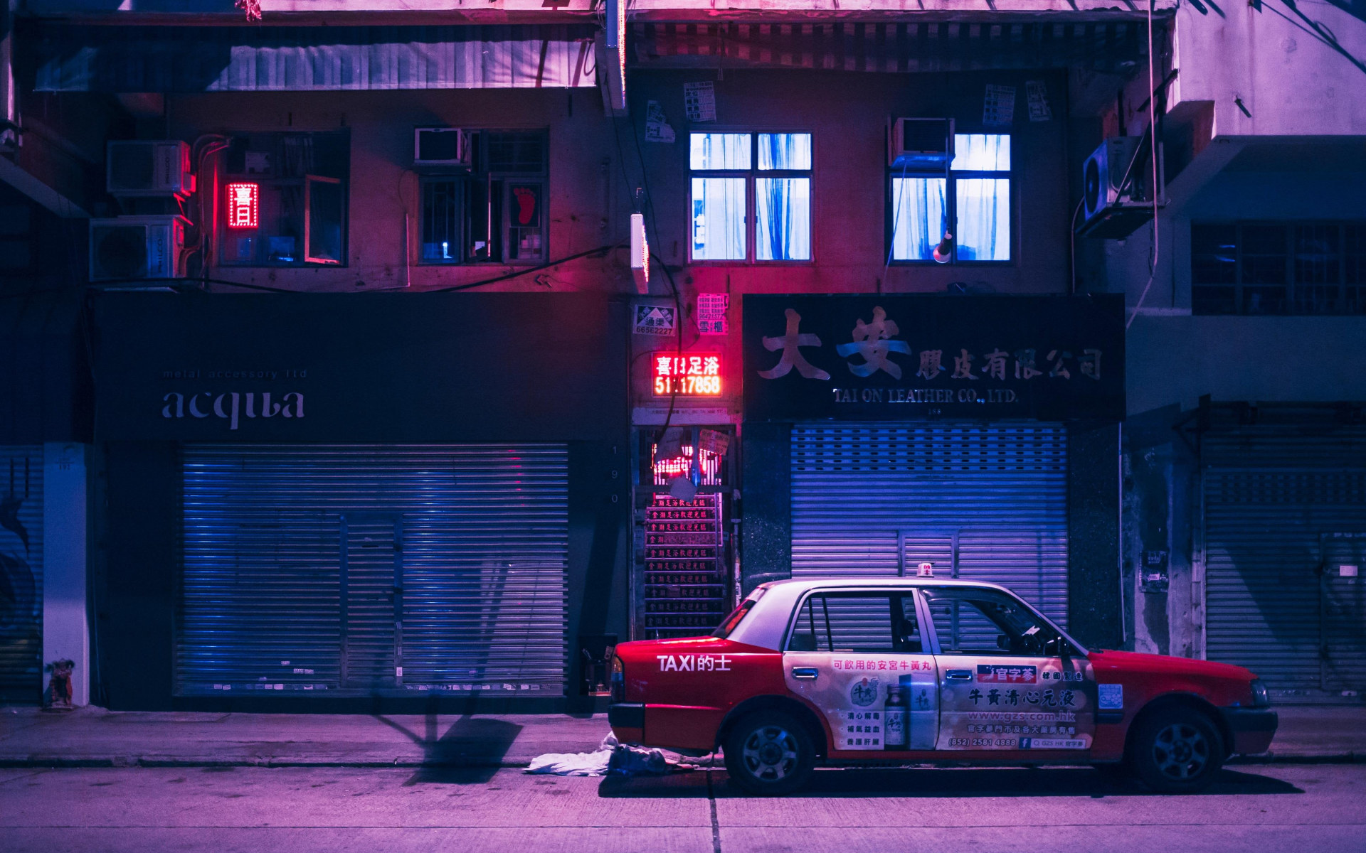 Neon Hong Kong Wallpapers