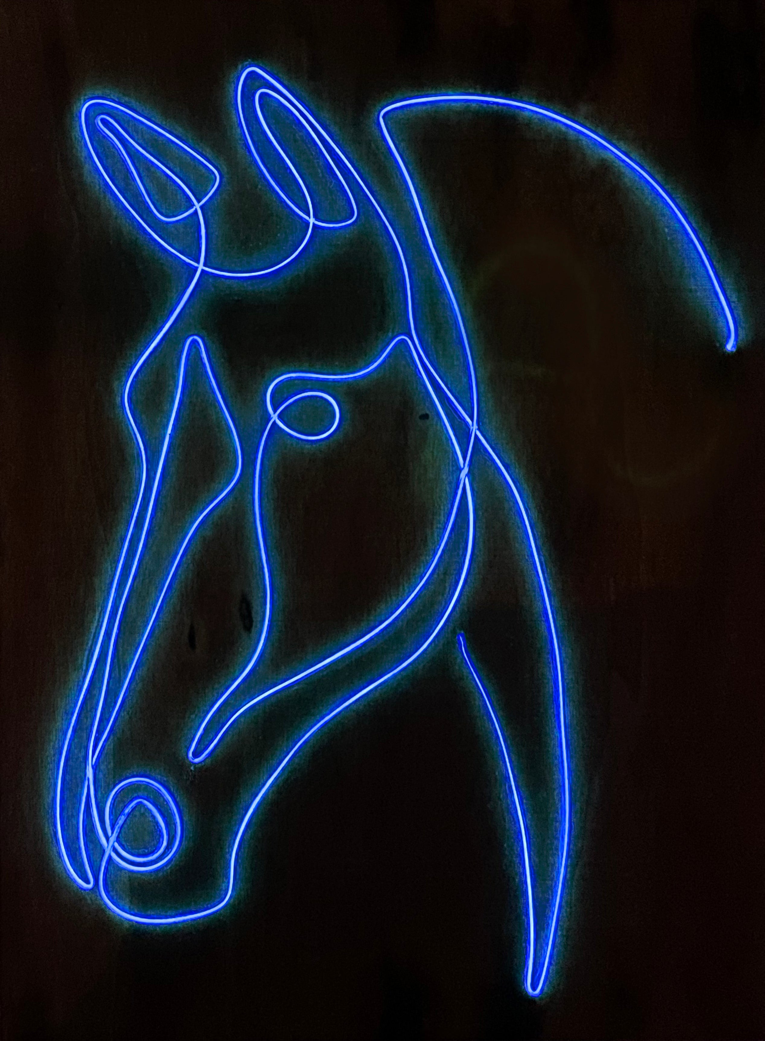 Neon Horses Wallpapers