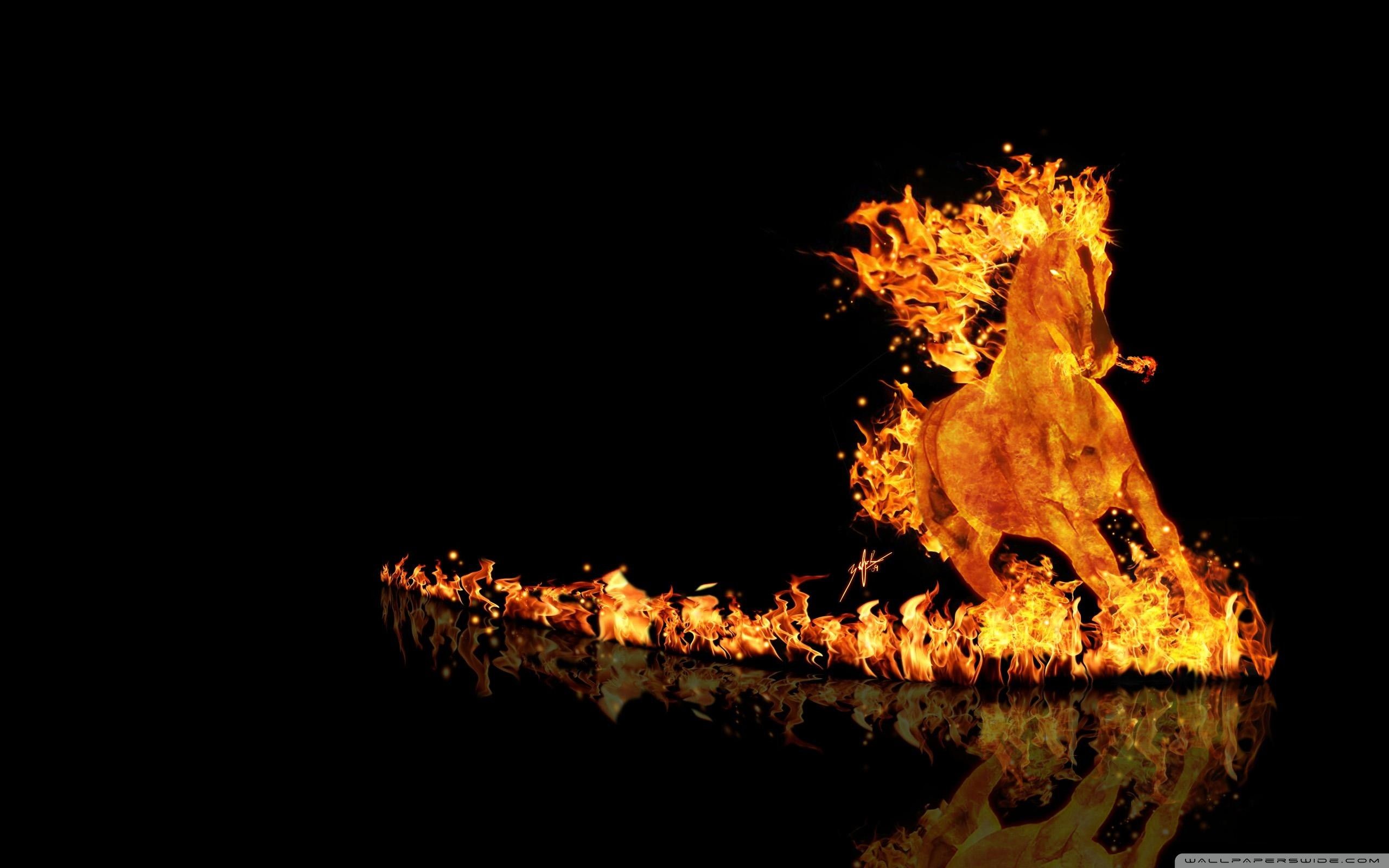 Neon Horses Wallpapers