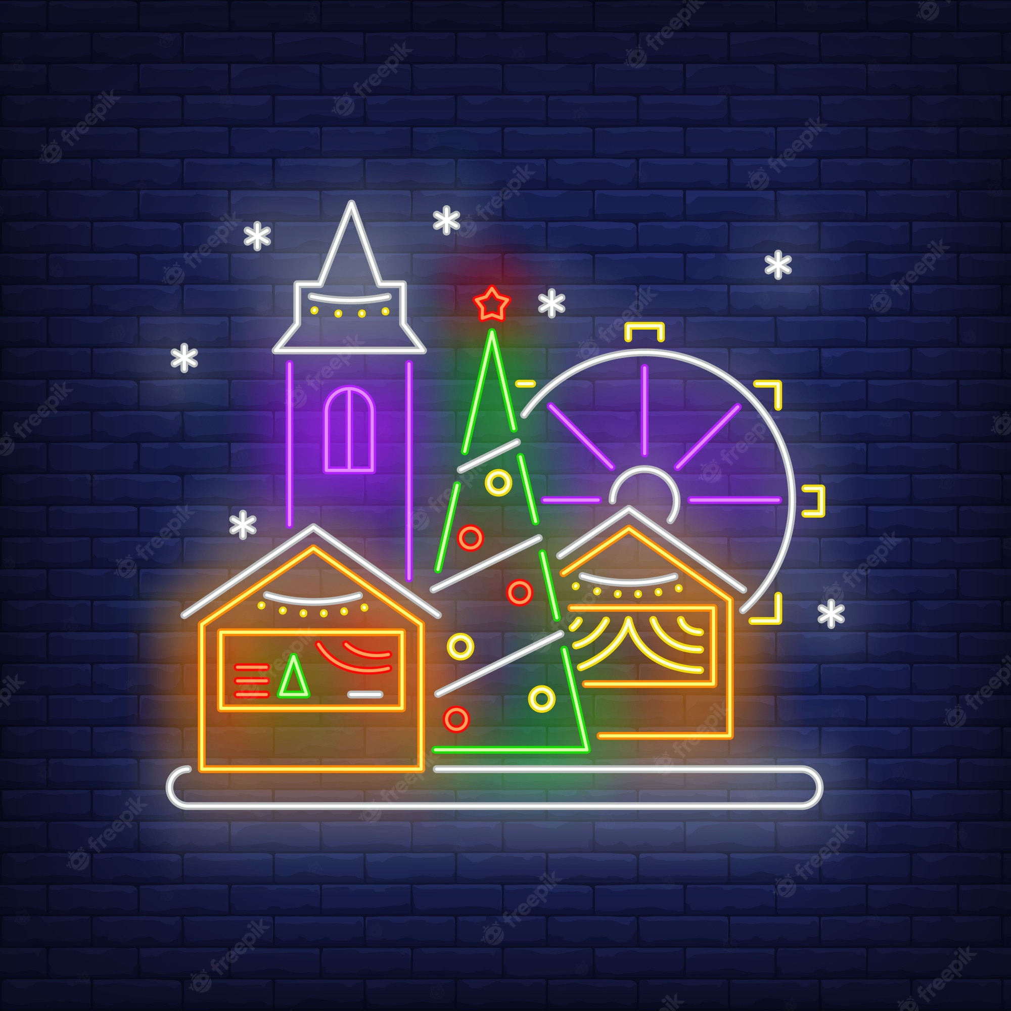 Neon House Wallpapers