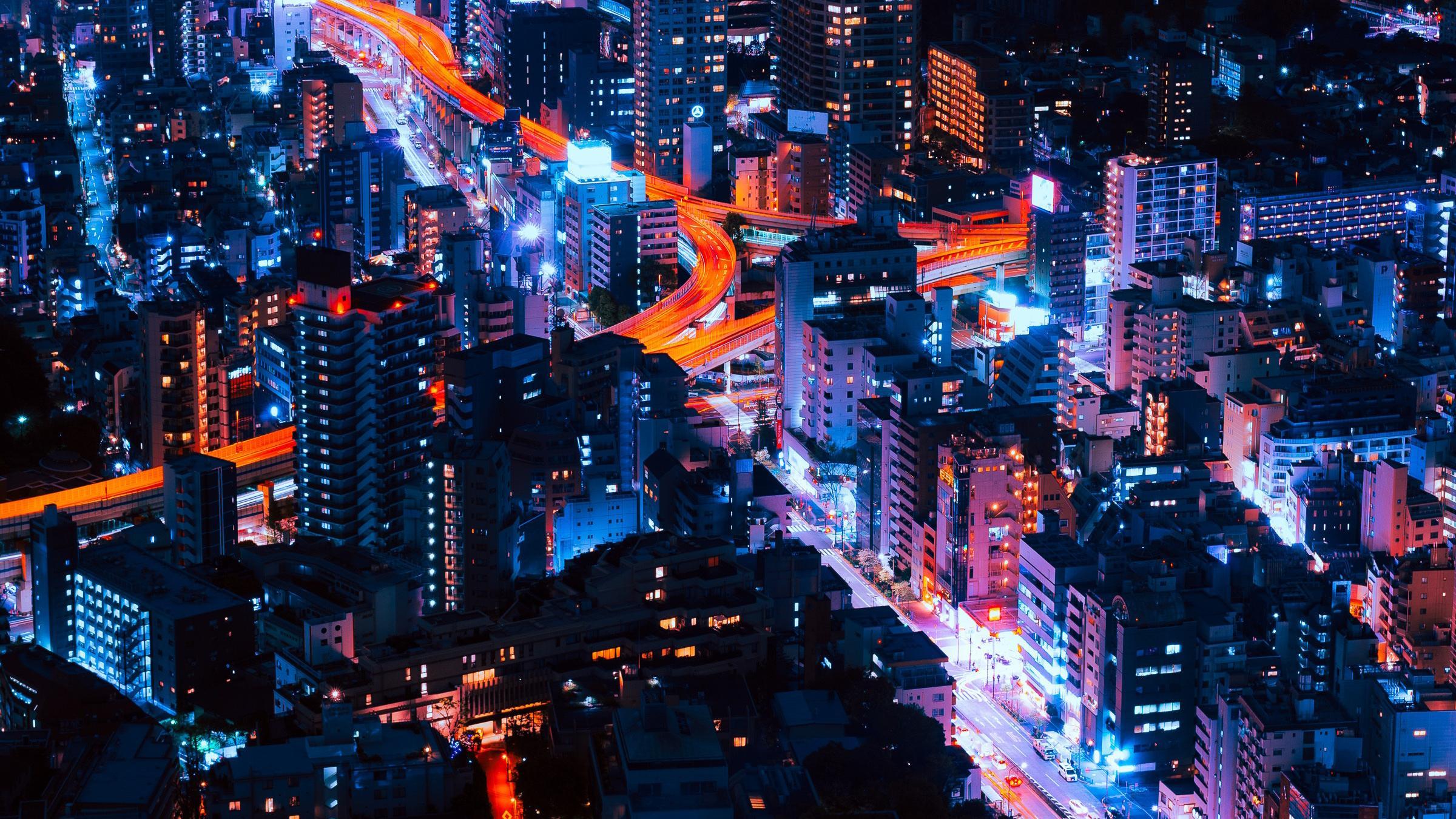 Neon Japanese City Wallpapers