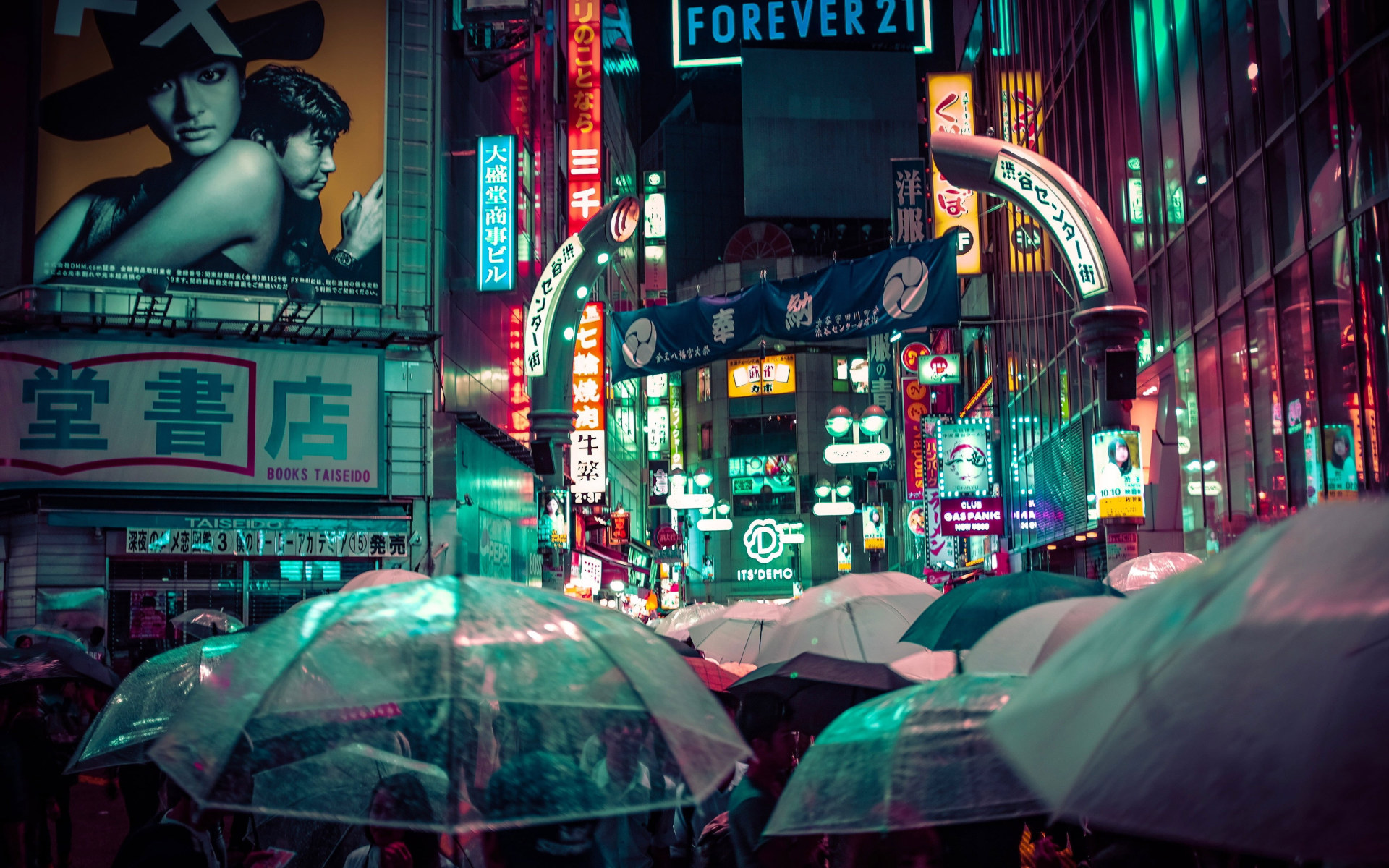 Neon Japanese City Wallpapers