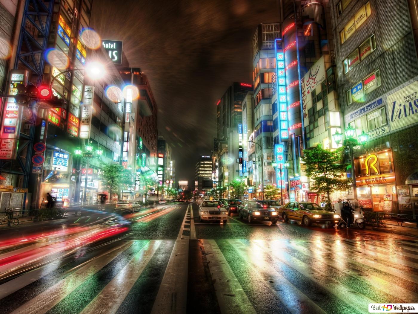 Neon Japanese City Wallpapers