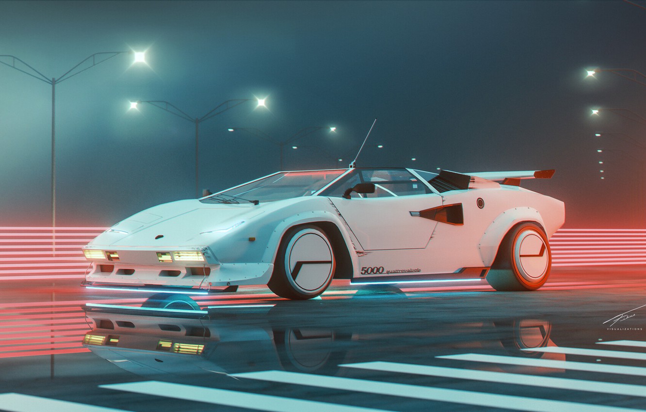 Neon Lambo Wallpapers