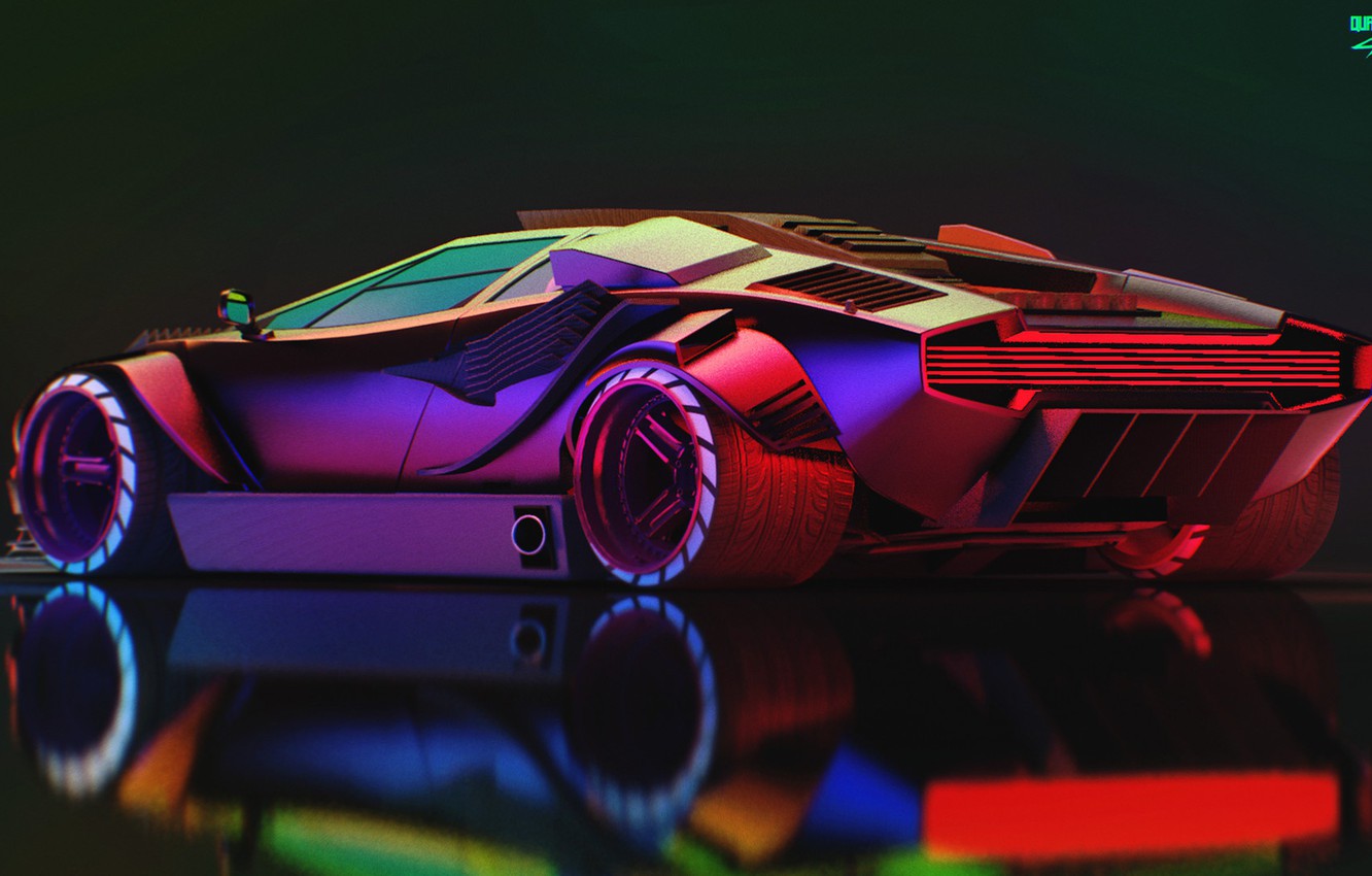 Neon Lamborghini Wallpapers