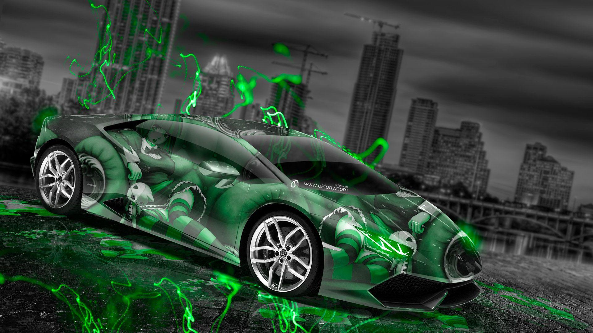 Neon Lamborghini Wallpapers