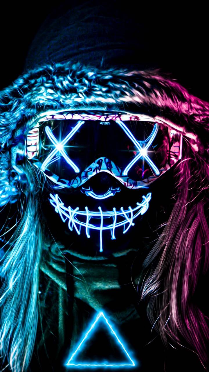 Neon Mask Wallpapers