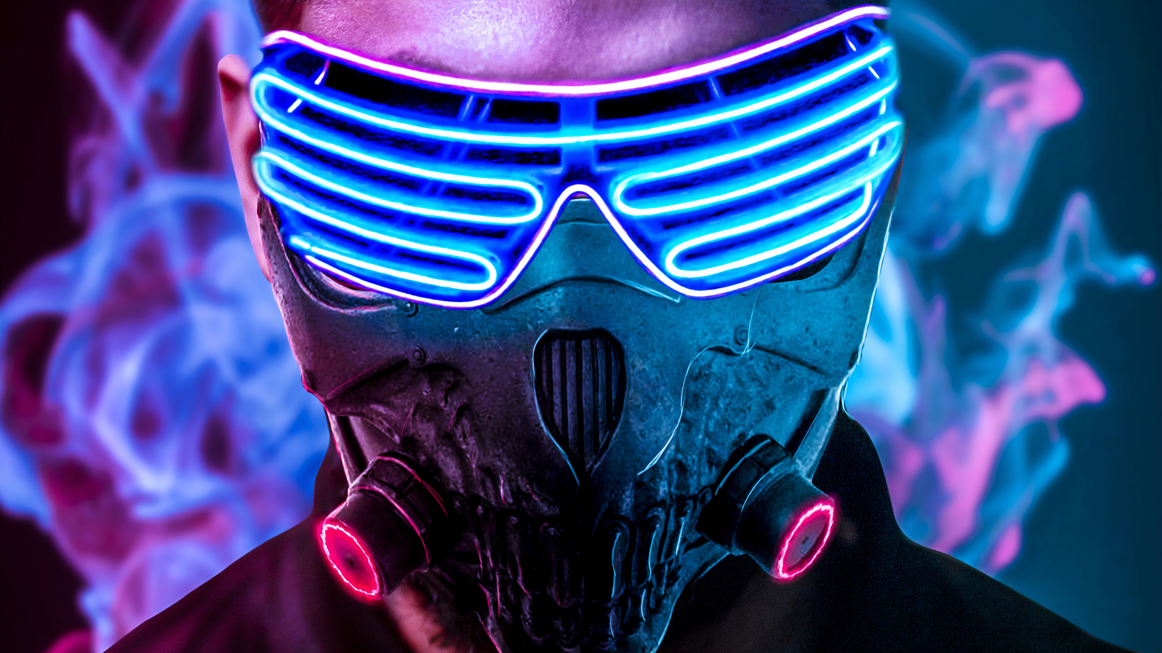 Neon Mask Wallpapers